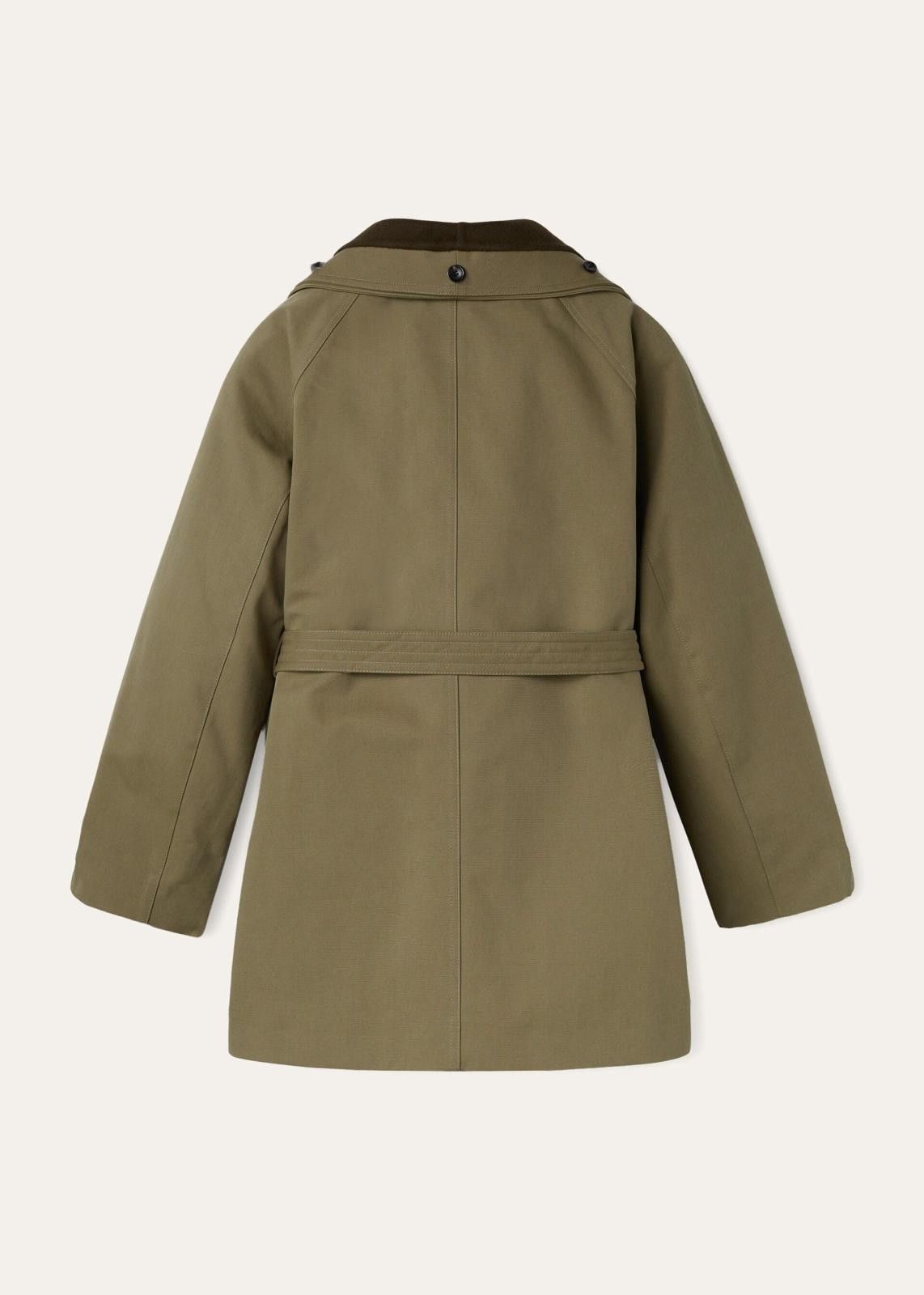 o1srvl11e0126 FAN1024 Rayan Jacket in Olive Green