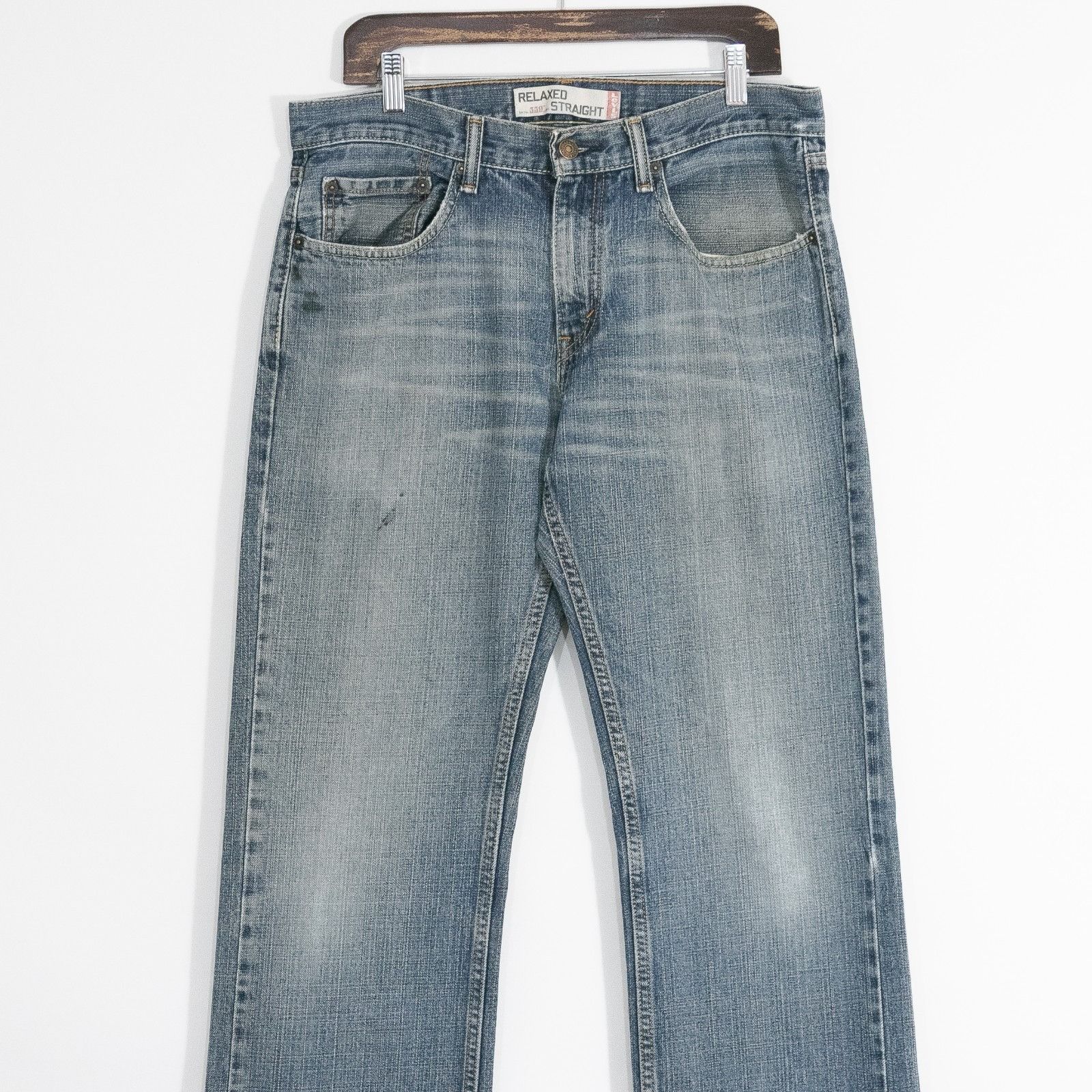 Levi's Vintage Y2K Levis 559 Jeans 32x31 Relaxed Loose Fit Straight Size US 32 / EU 48 - 2 Thumbnail