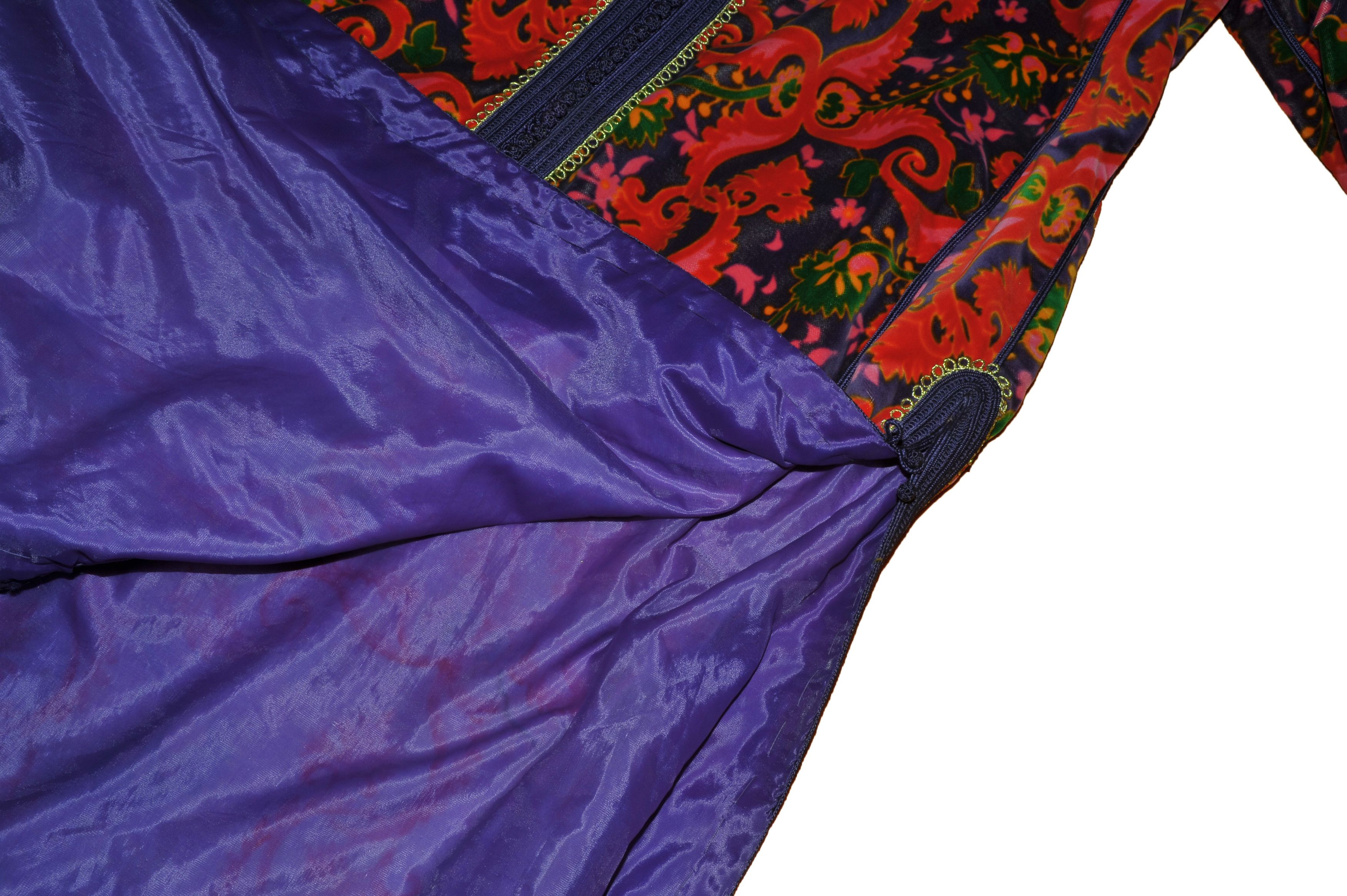Vintage Vintage Moroccan Handsewn Caftan Hippie Bohemian Size L / US 10 / IT 46 - 6 Thumbnail