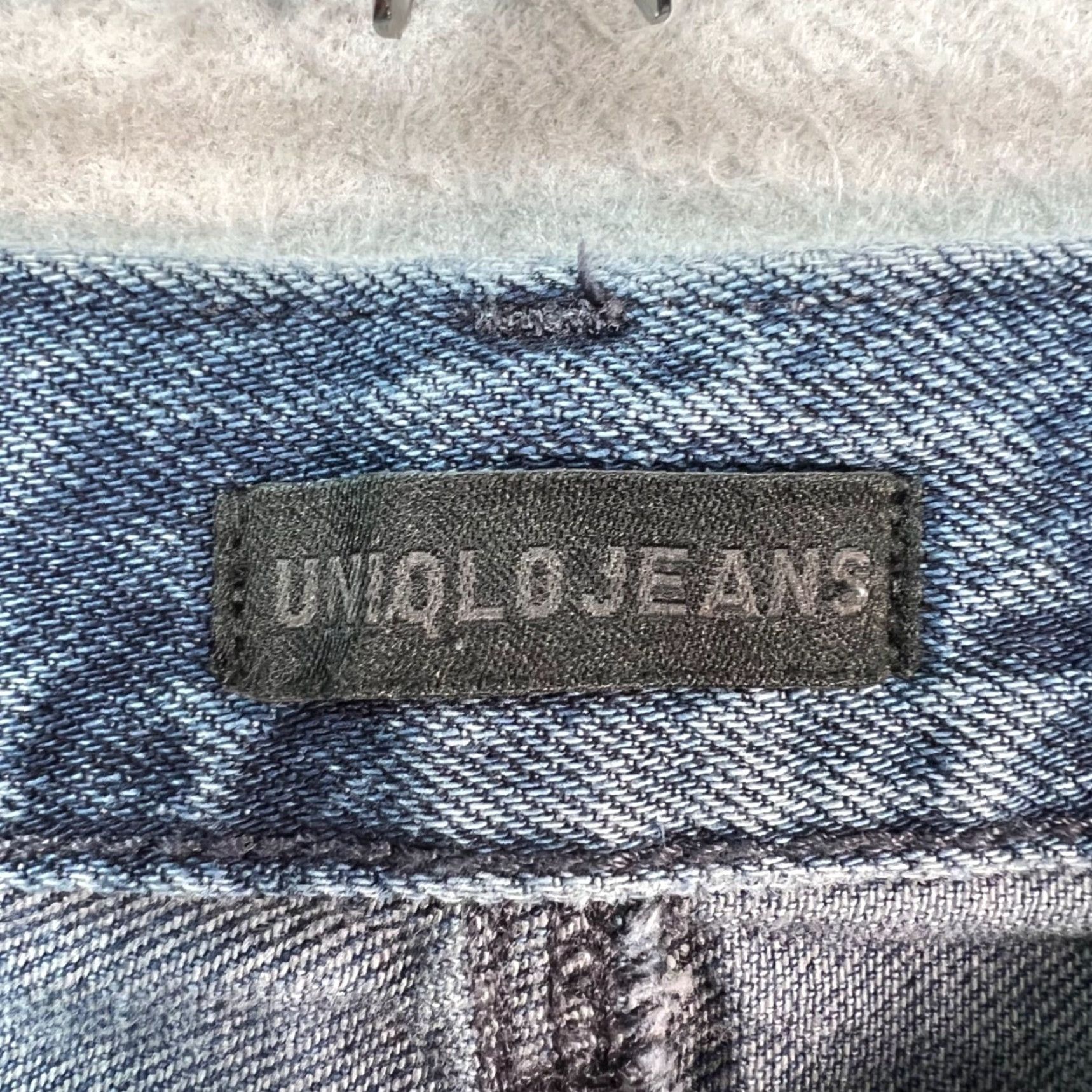 Uniqlo Uniqlo Jeans Women's 23 High-Waisted Tapered 100% Cotton Blue Denim Jeans Size 40" / US 18 - 3 Thumbnail