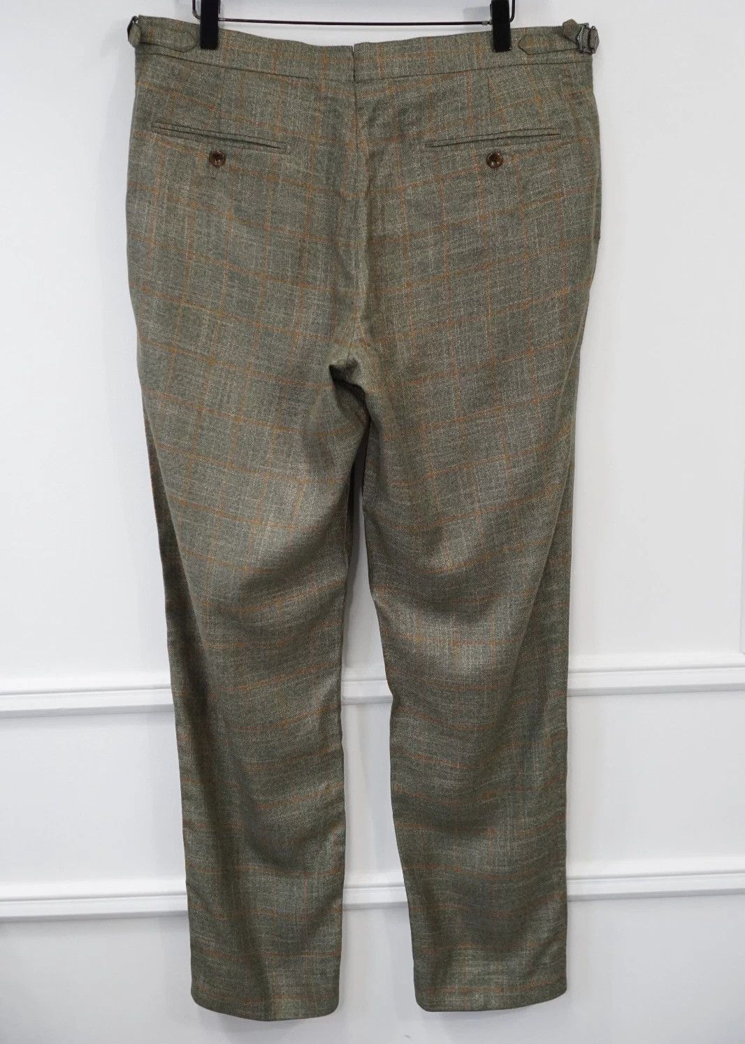 Suitsupply Men Suitsupply Pants Bamboo Green Brescial Size 25 UK/US40S Size 40S - 2 Thumbnail