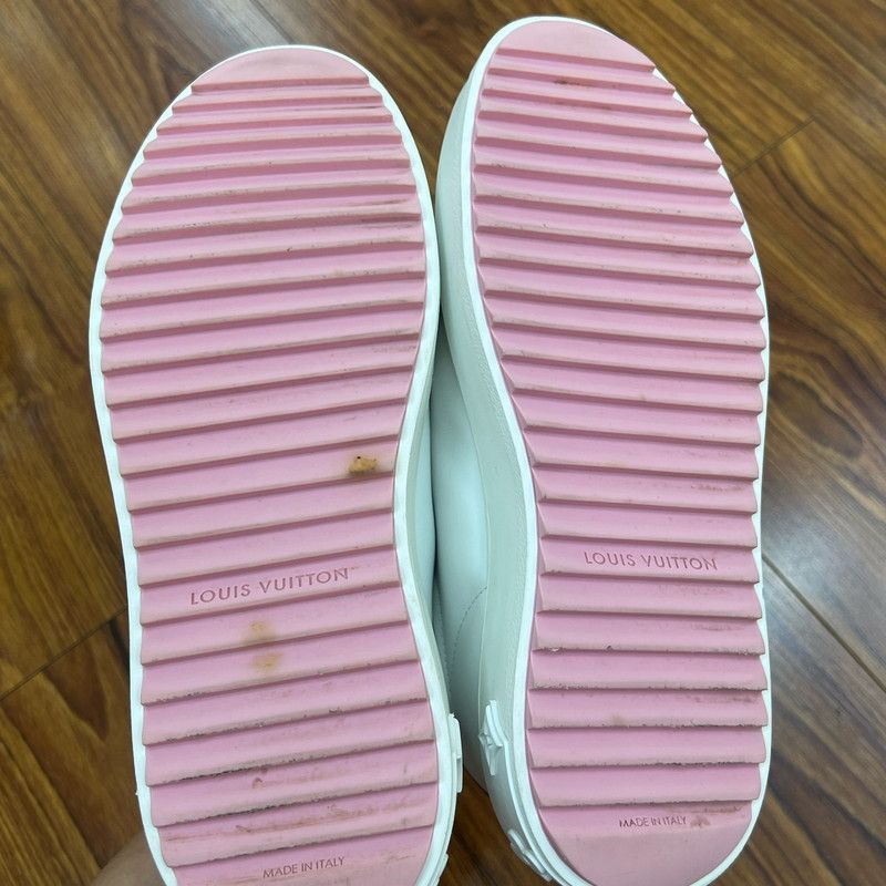 Louis Vuitton Louis Vuitton Time Out Pink Low-Top Sneakers -2505 Size US 8 / IT 38 - 6 Thumbnail