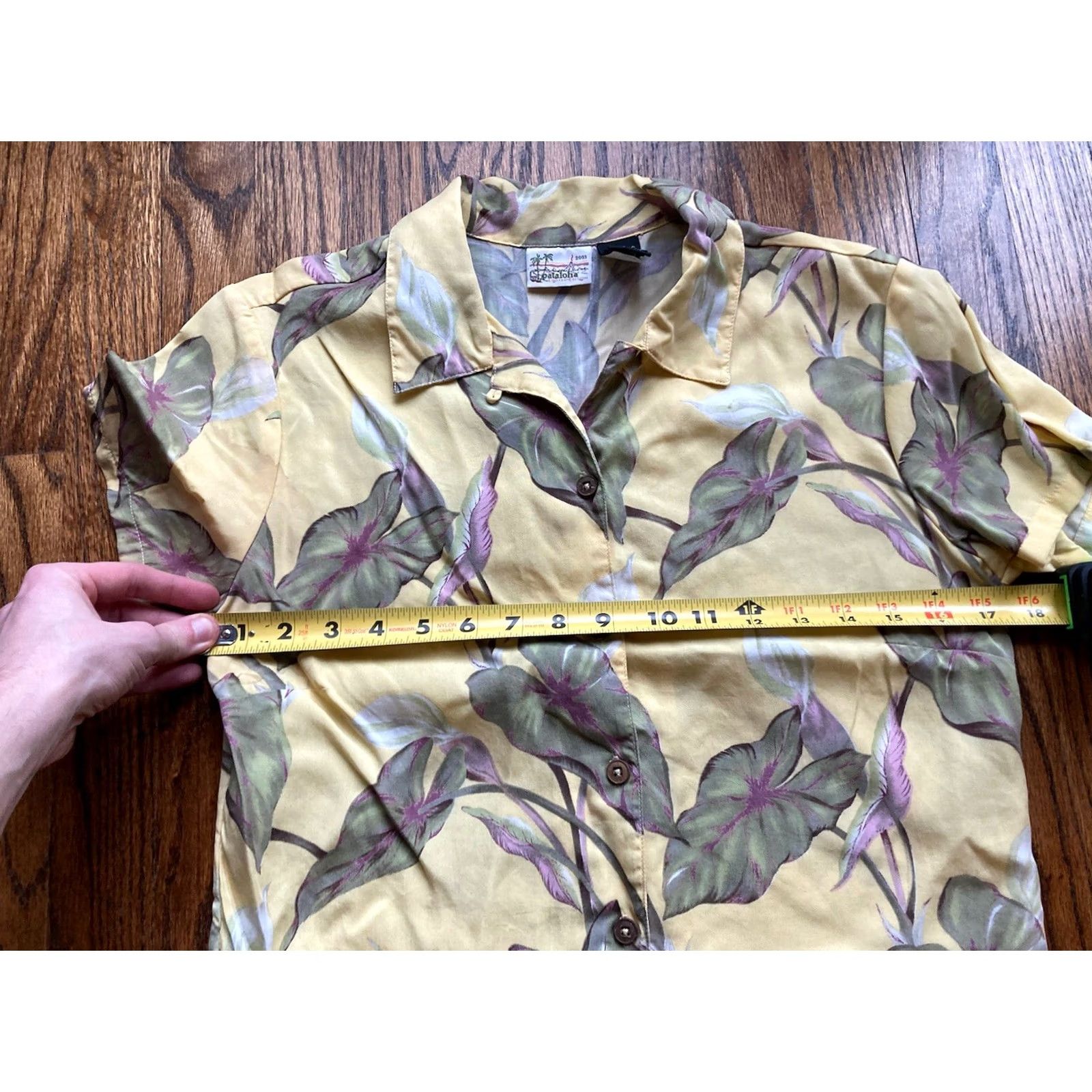 Patagonia VINTAGE Patagonia Shirt Womens 4 Yellow Pataloha Hawaiian Button Size Floral Size S / US 4 / IT 40 - 7 Thumbnail