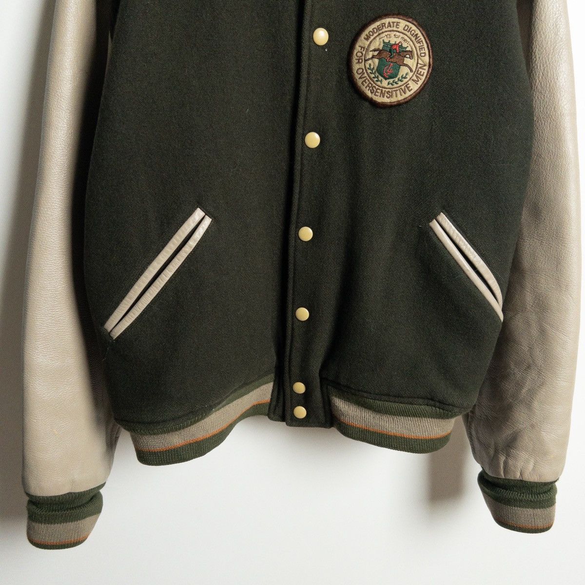Designer × Yohji Yamamoto LQ Y's for Men Yohji Yamamoto Varsity Jacket Size US L / EU 52-54 / 3 - 3 Thumbnail