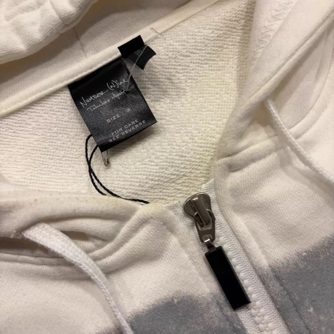 NUMBERING numbernine electronic boy oversize zip hoodie unisex Size US L / EU 52-54 / 3 - 4 Thumbnail
