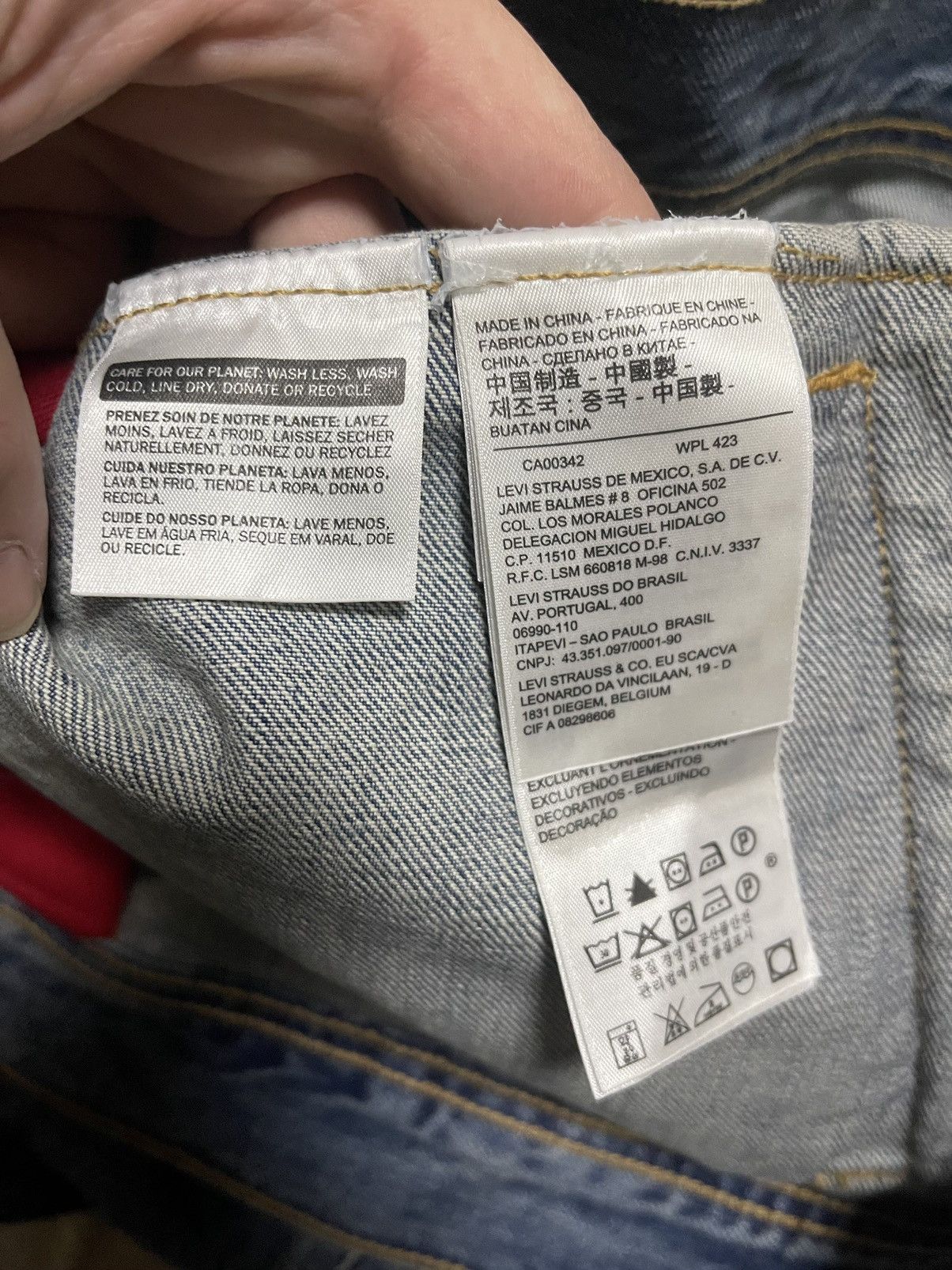 Levi's × Supreme Supreme Levi's fleece hooded Trucker Jacket blue Size US XL / EU 56 / 4 - 5 Thumbnail