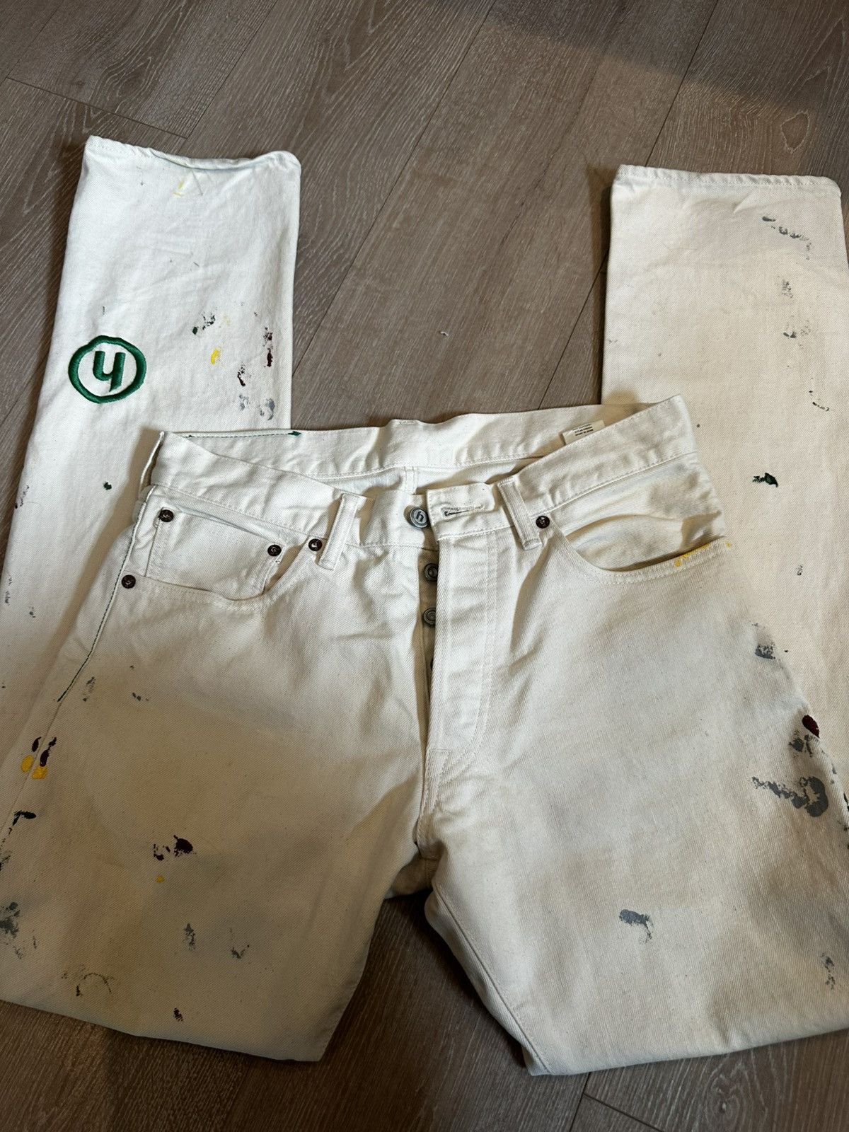 HIDDEN HIDDEN NY JAPANESE DENIM Size US 30 / EU 46 - 4 Thumbnail