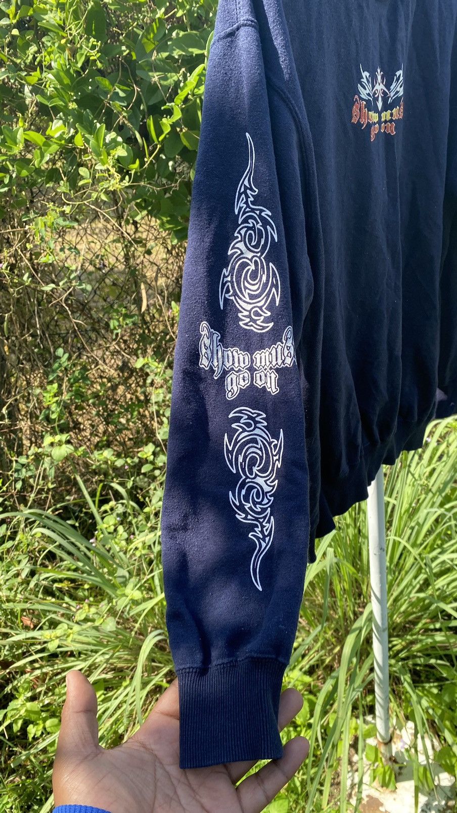 Japanese Brand Show Must Go On Sweatshirt Size US M / EU 48-50 / 2 - 6 Thumbnail
