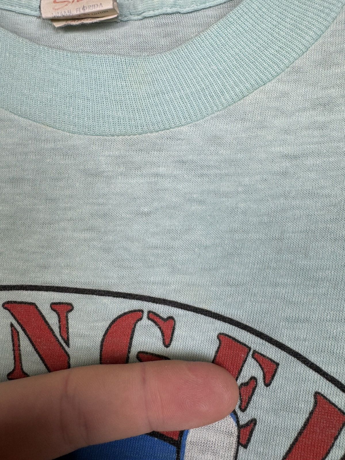 Mickey Mouse Vintage Mickey Mouse Single Stitch T-shirt Made in USA Size US L / EU 52-54 / 3 - 14 Thumbnail
