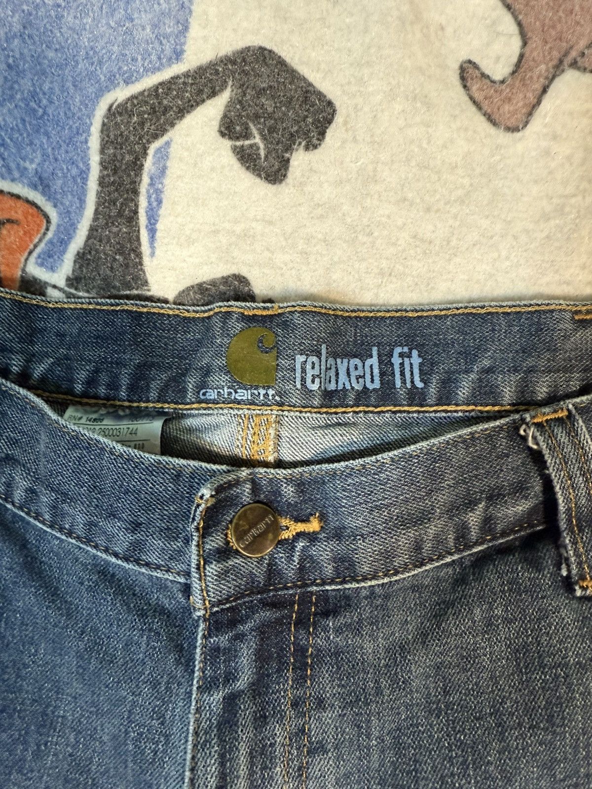 Carhartt Carhartt denim work pants Size US 36 / EU 52 - 5 Thumbnail