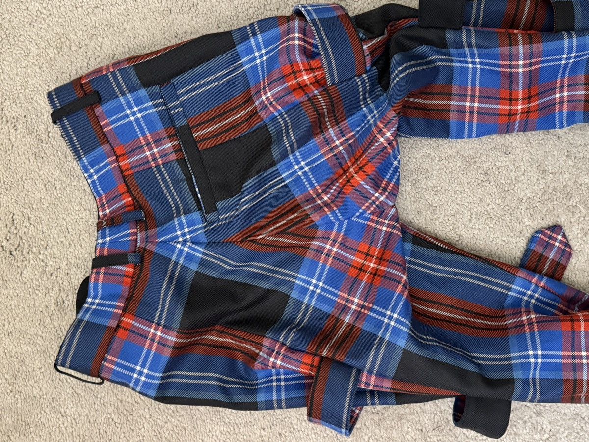 Charles Jeffrey LOVERBOY Charles Jeffery Loverboy plaid pants Size 30" / US 8 / IT 44 - 4 Thumbnail