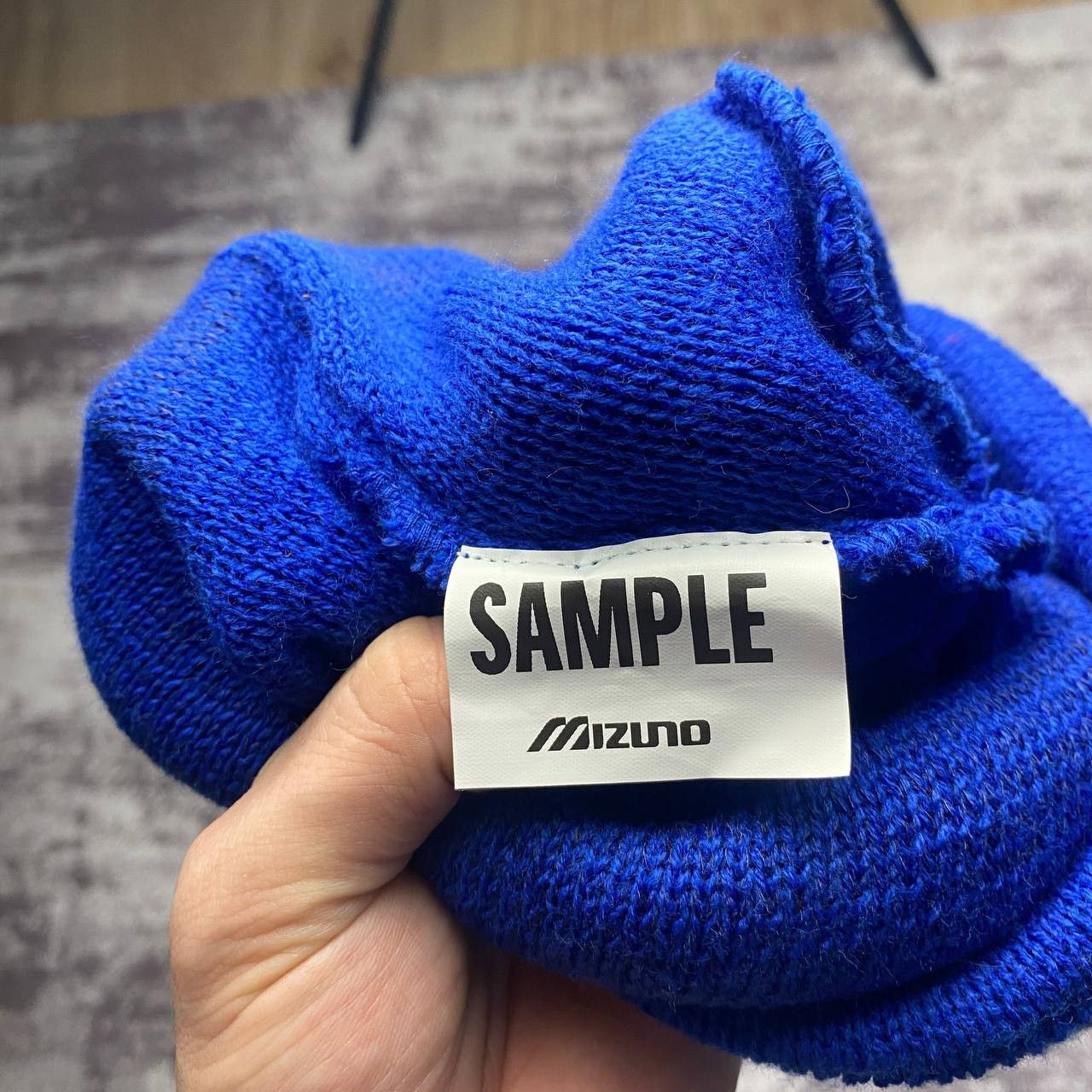 Mizuno MIZUNO Beanie Snow Hat Big Logo Blue Size ONE SIZE - 3 Thumbnail