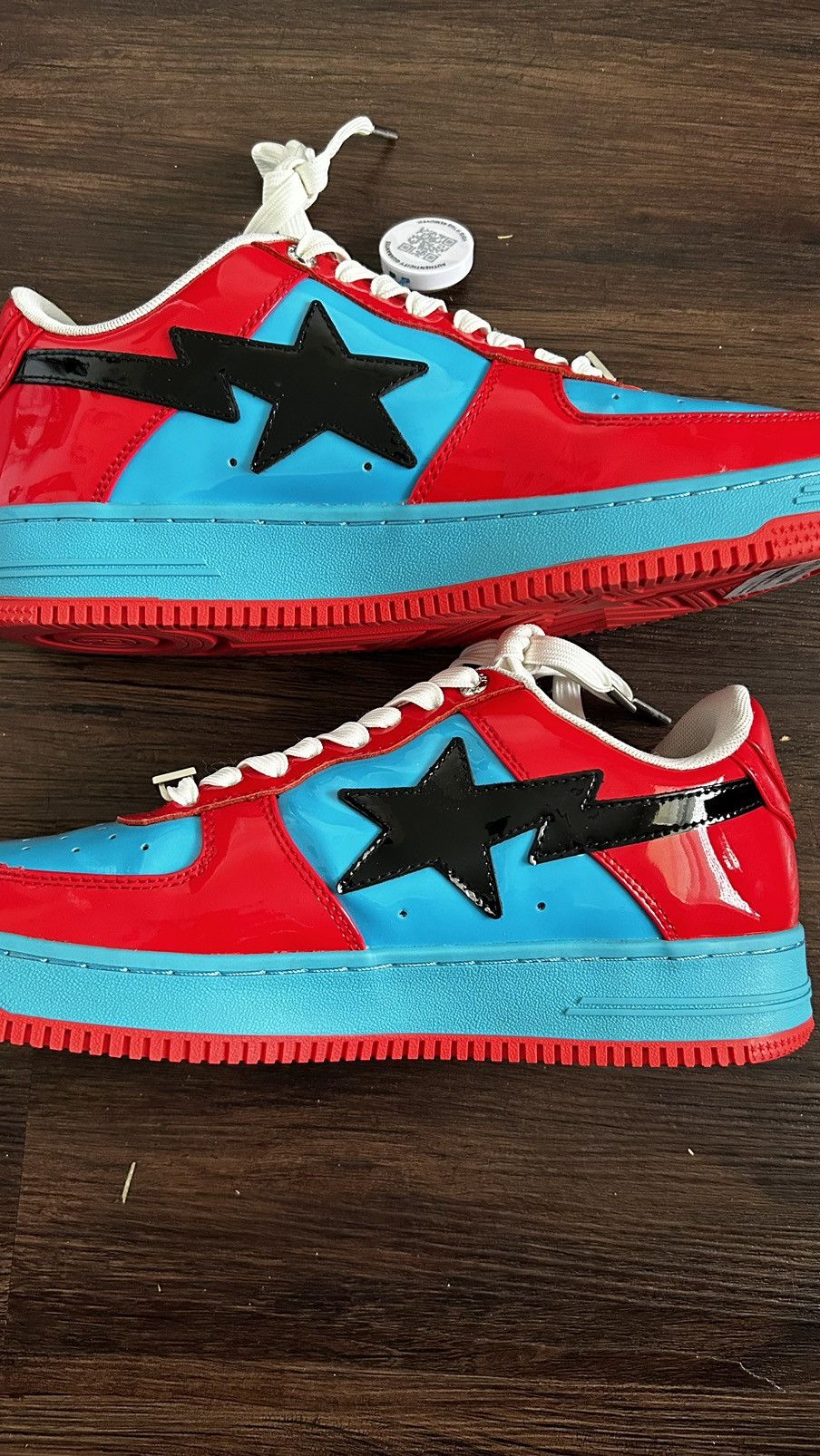 Bape Bape x Marvel Spiderman Bapesta Size US 9.5 / EU 42-43 - 2 Thumbnail