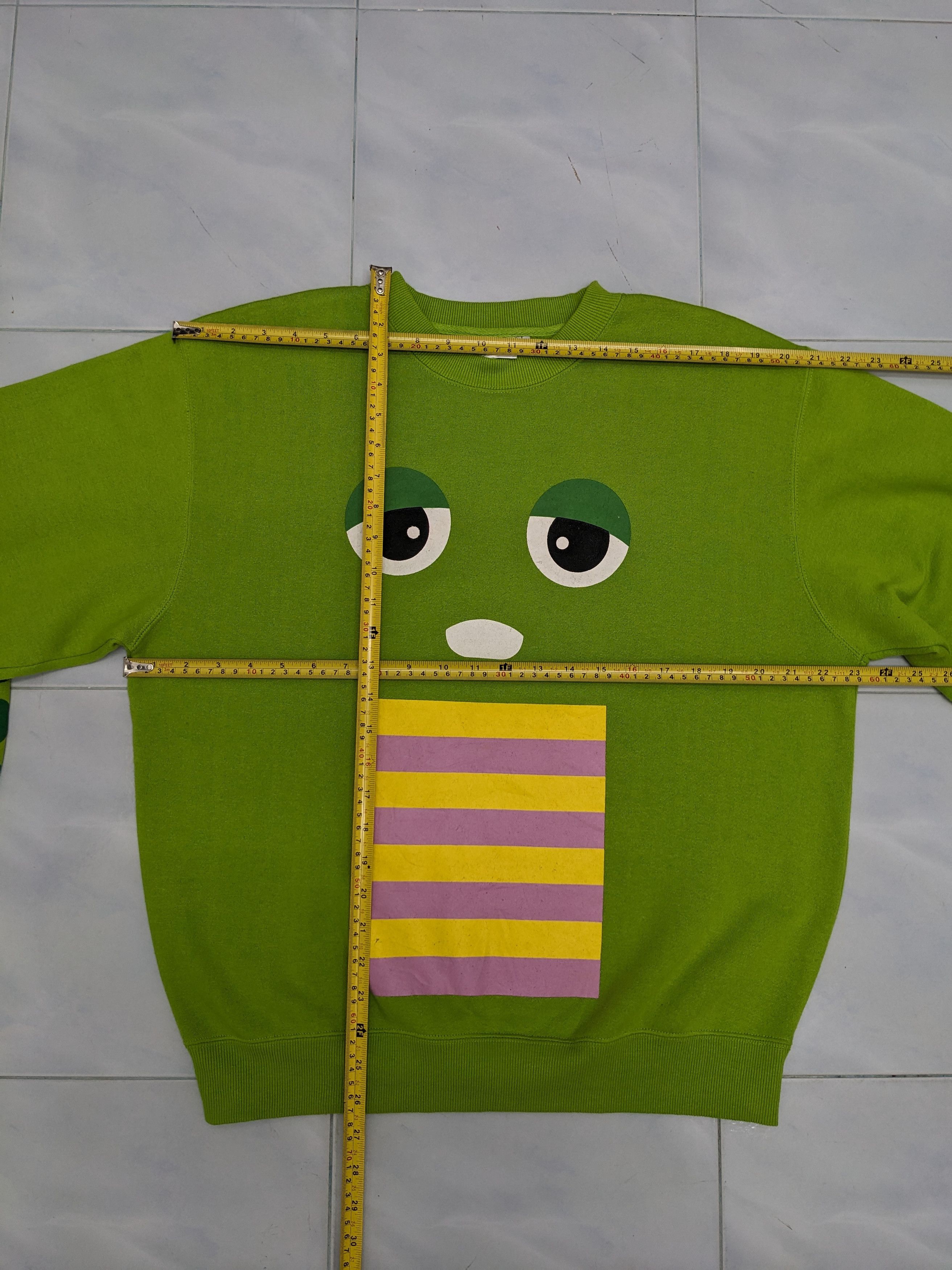 Japanese Brand Don Quijote x Gachapin × Mukku 2007 Character Sweatshirt Size US L / EU 52-54 / 3 - 9 Thumbnail