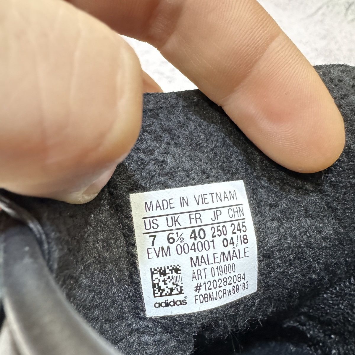 Adidas × Designer Adidas Samba Black Leather US7 UK6.5 EU40 JP25 Size US 7 / EU 40 - 13 Thumbnail