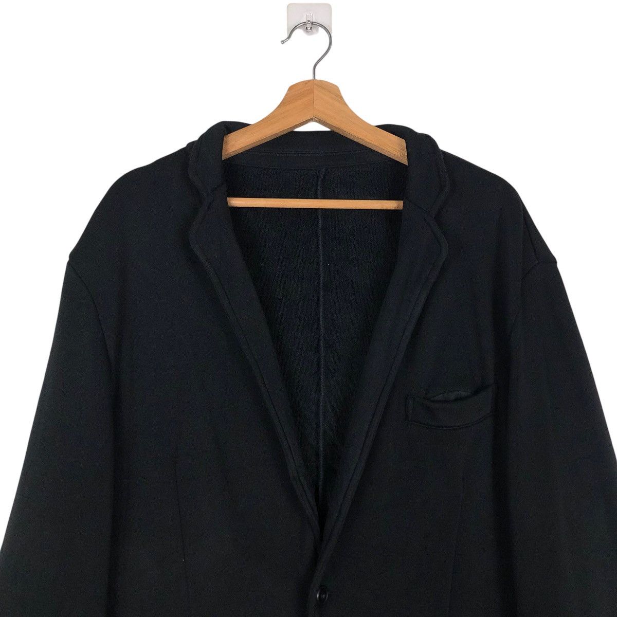 Japanese Brand 🔥Vintage Chore Work Jacket Edwin Rich Black Size US L / EU 52-54 / 3 - 3 Thumbnail