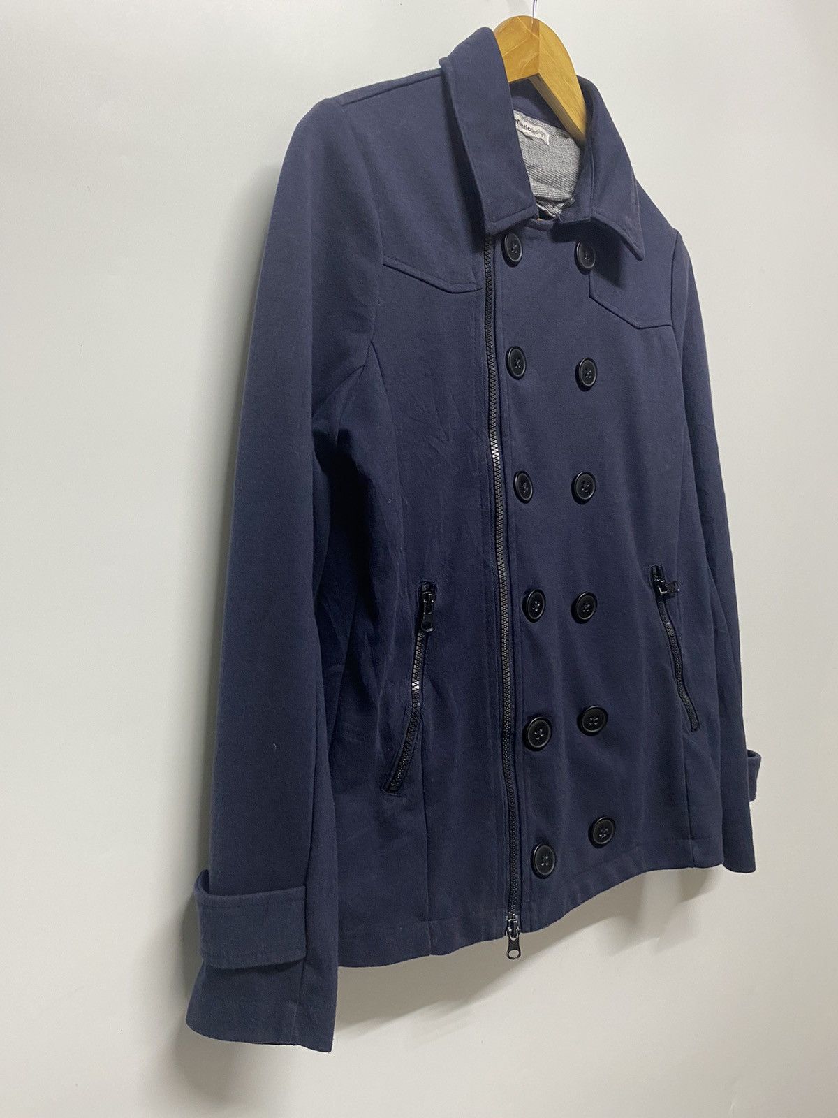 If Six Was Nine × Japanese Brand × semanticdesign Japanese Brand Semantic Design Cotton Peacoat Jacket Size US M / EU 48-50 / 2 - 5 Thumbnail