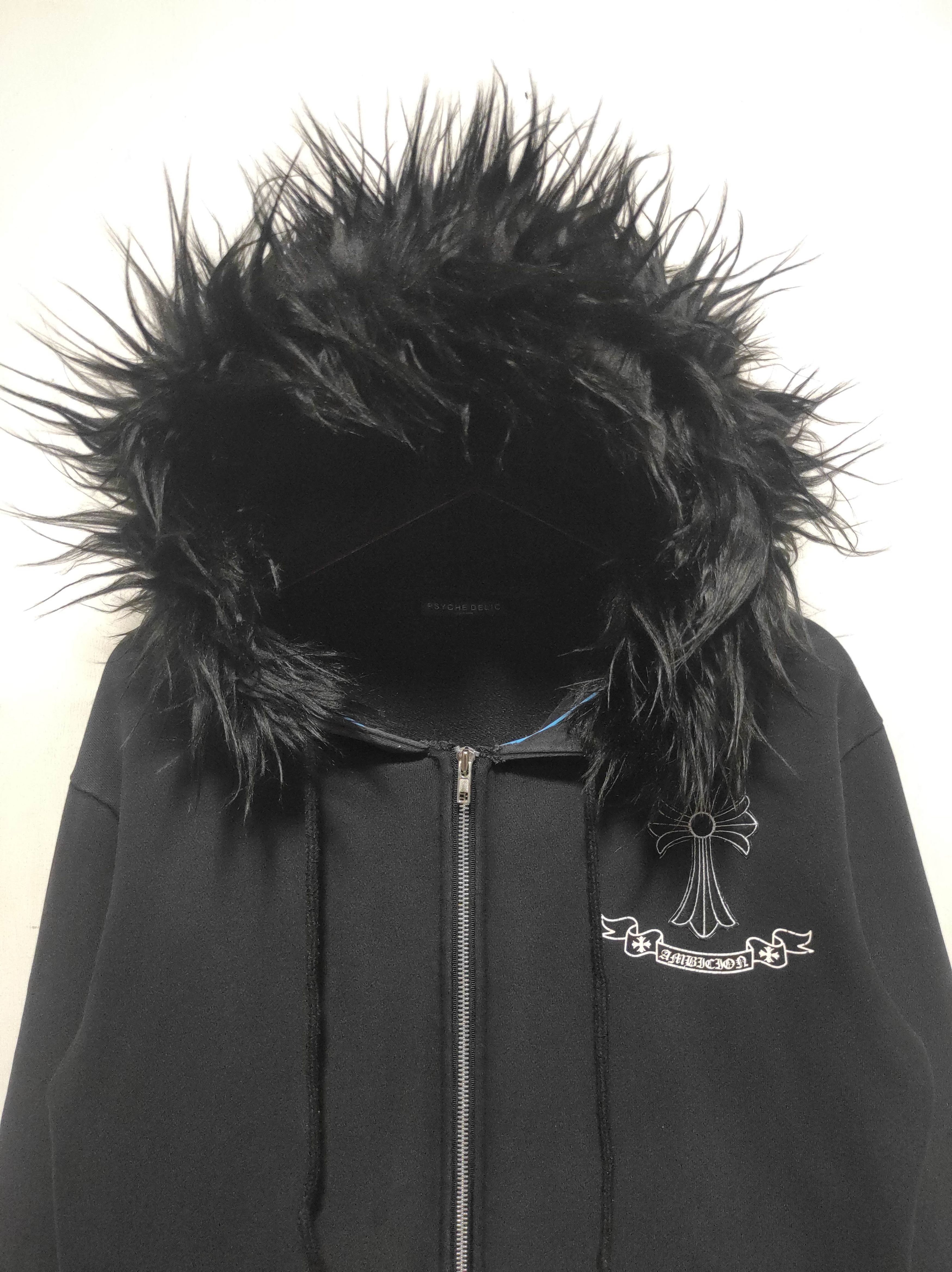14th Addiction Psyche Delic Cross Zip Fur Hoodie LGB IfSixWasNine style Size US M / EU 48-50 / 2 - 4 Thumbnail