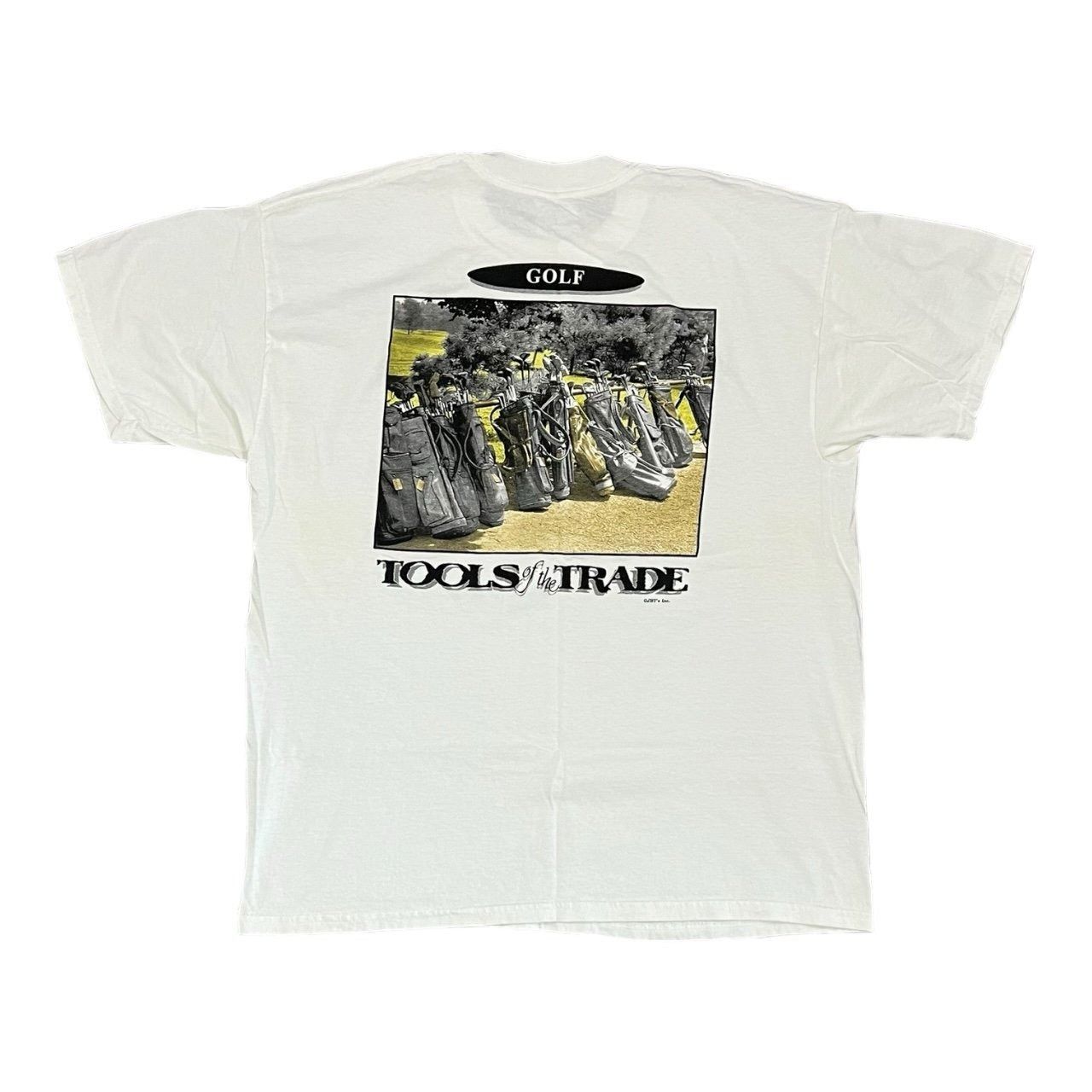 Vintage Vintage Tools of the Trade Golf White T-shirt Size US XL / EU 56 / 4 - 1 Thumbnail