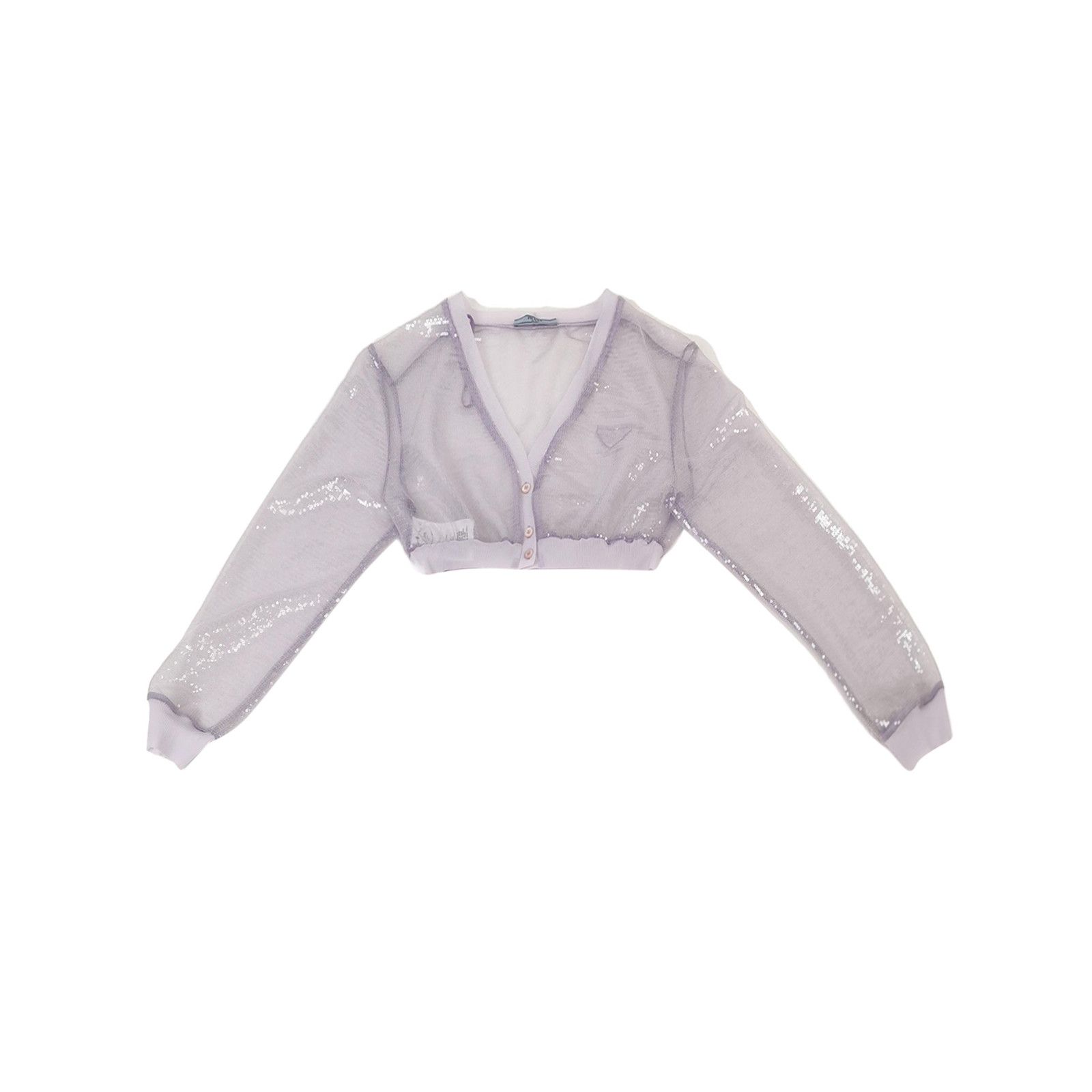 Prada Prada Sequin Tulle Cardigan Size 42 Size M / US 6-8 / IT 42-44 - 1 Thumbnail