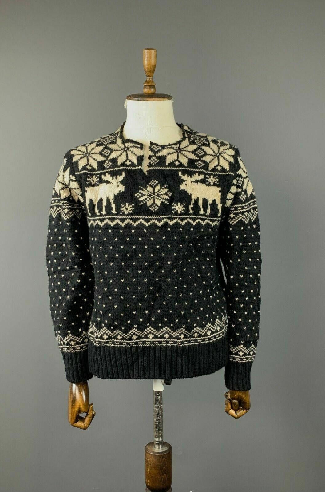Polo Ralph Lauren Polo by Ralph Lauren Wool Knit Deer Print Sweater Size XL Size US XL / EU 56 / 4 - 1 Thumbnail