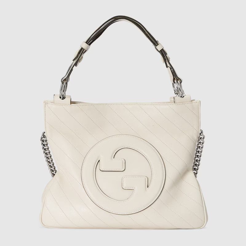 Gucci o1s1wg110225 Size: OS / Blondie Small Tote Bag in White Size ONE SIZE - 1 Thumbnail