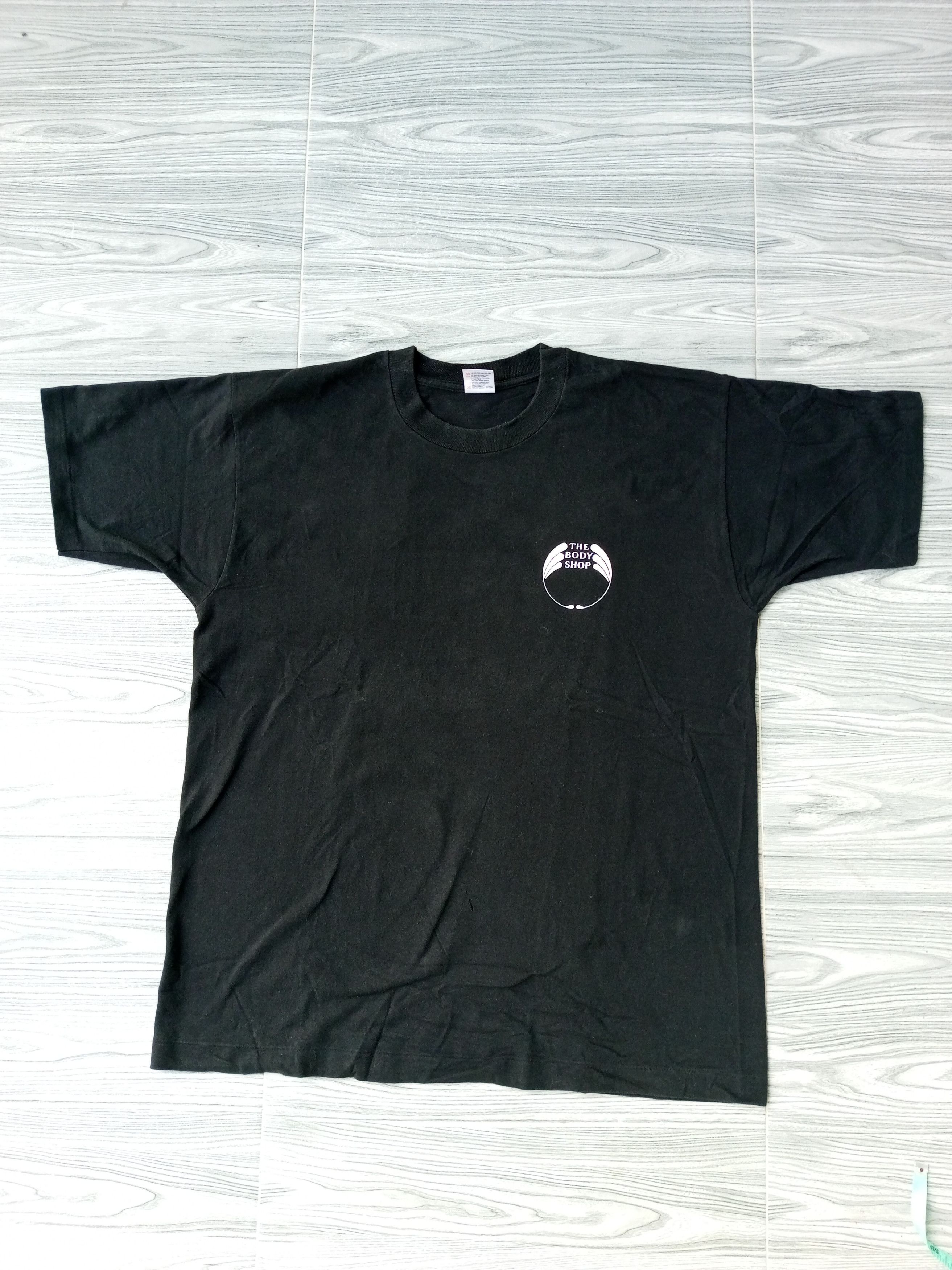 Vintage The Body Shop T-shirt Againts Animal Testing