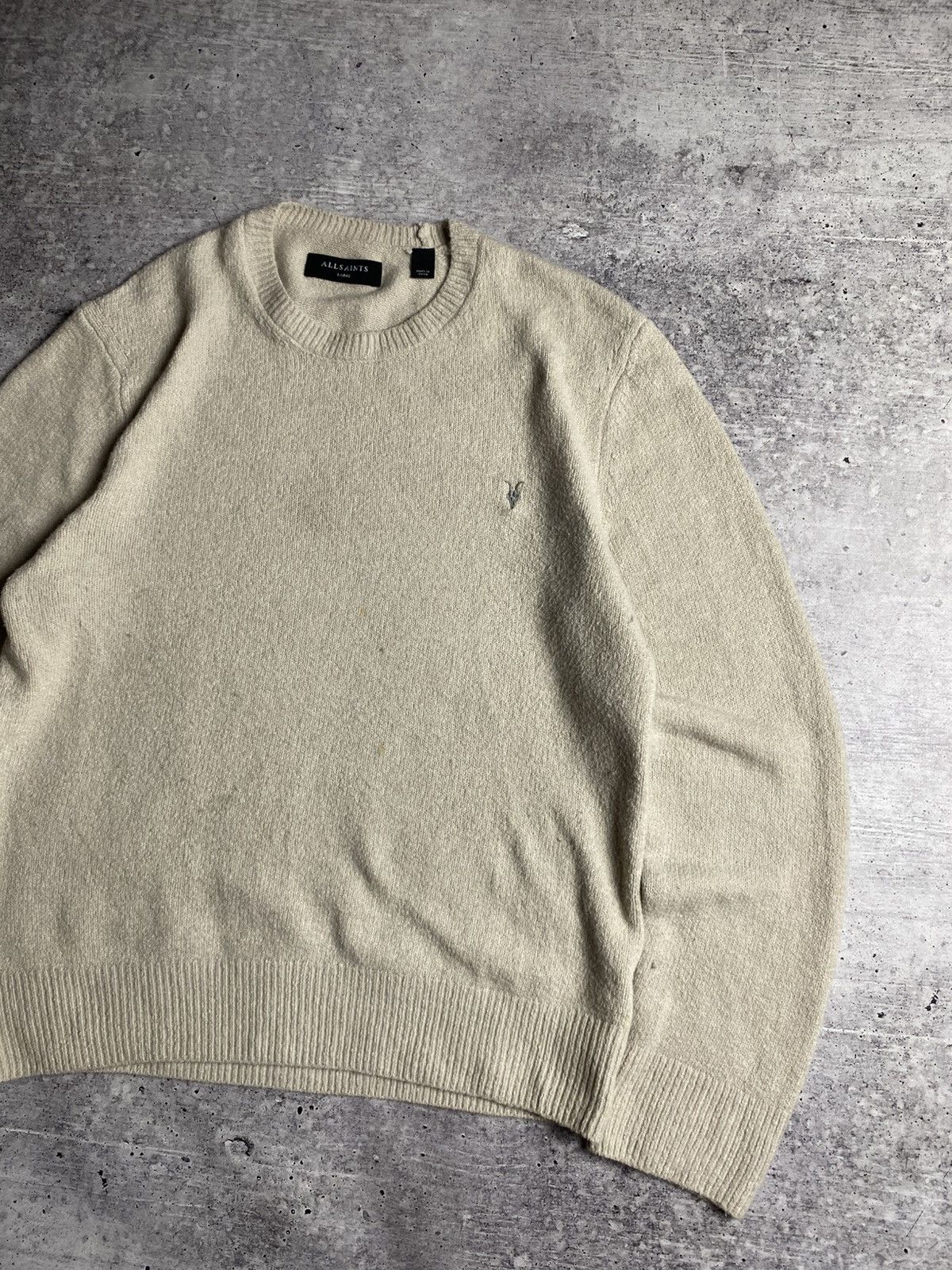 Allsaints Allsaints Vintage Wool Sweater Size US L / EU 52-54 / 3 - 2 Thumbnail