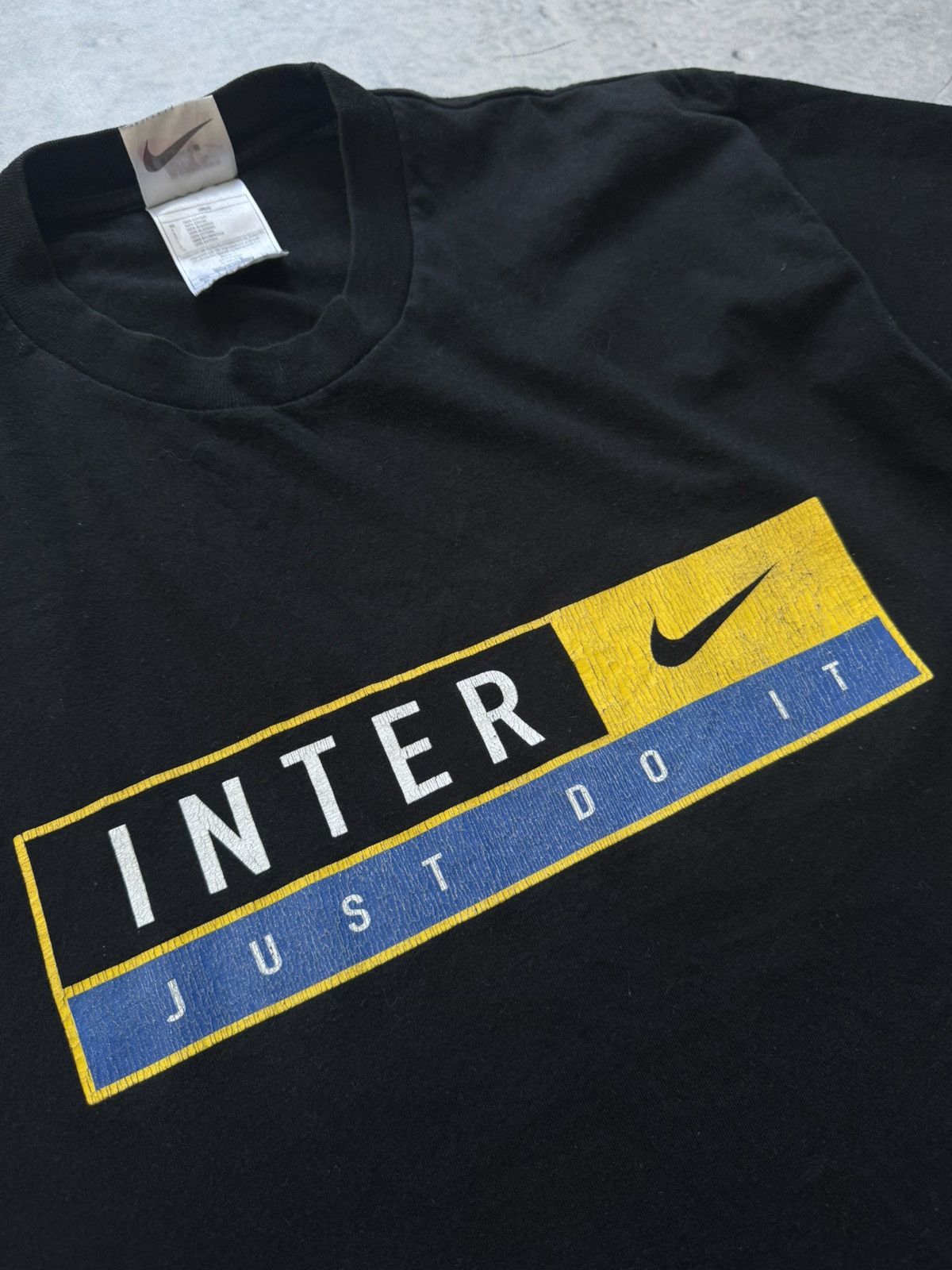 Nike Nike Inter vintage 90s just do it tee Size US M / EU 48-50 / 2 - 6 Thumbnail