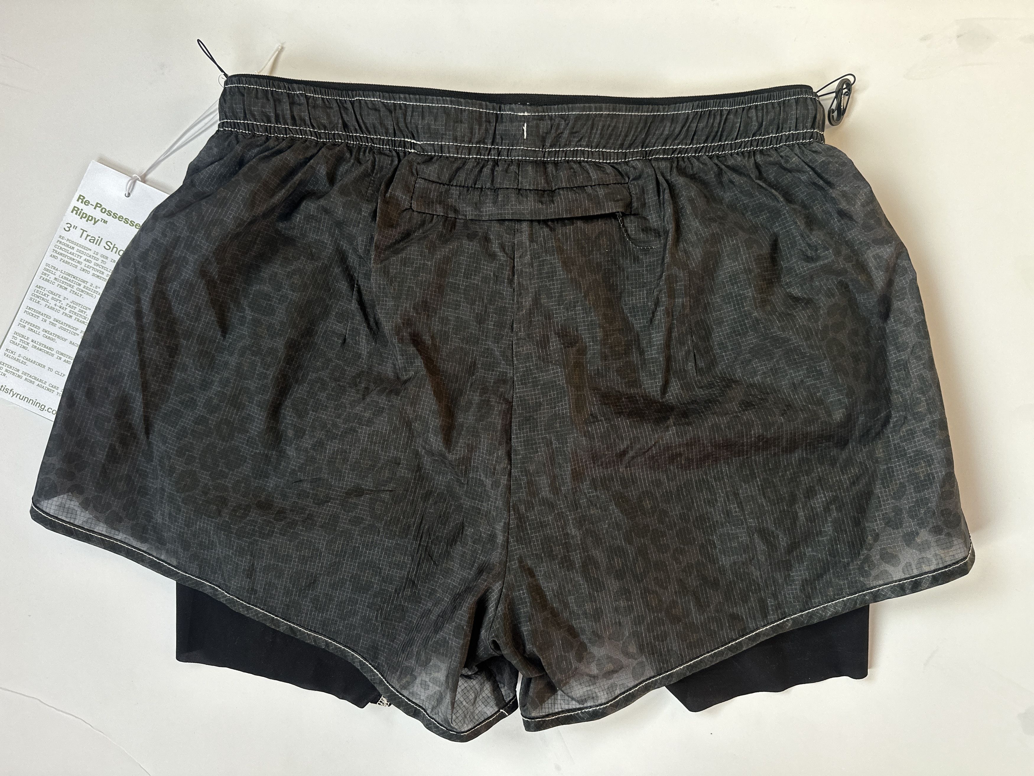 Satisfy Satisfy Repossessed Rippy 3" Medium in Black Leopard Size US 32 / EU 48 - 3 Thumbnail