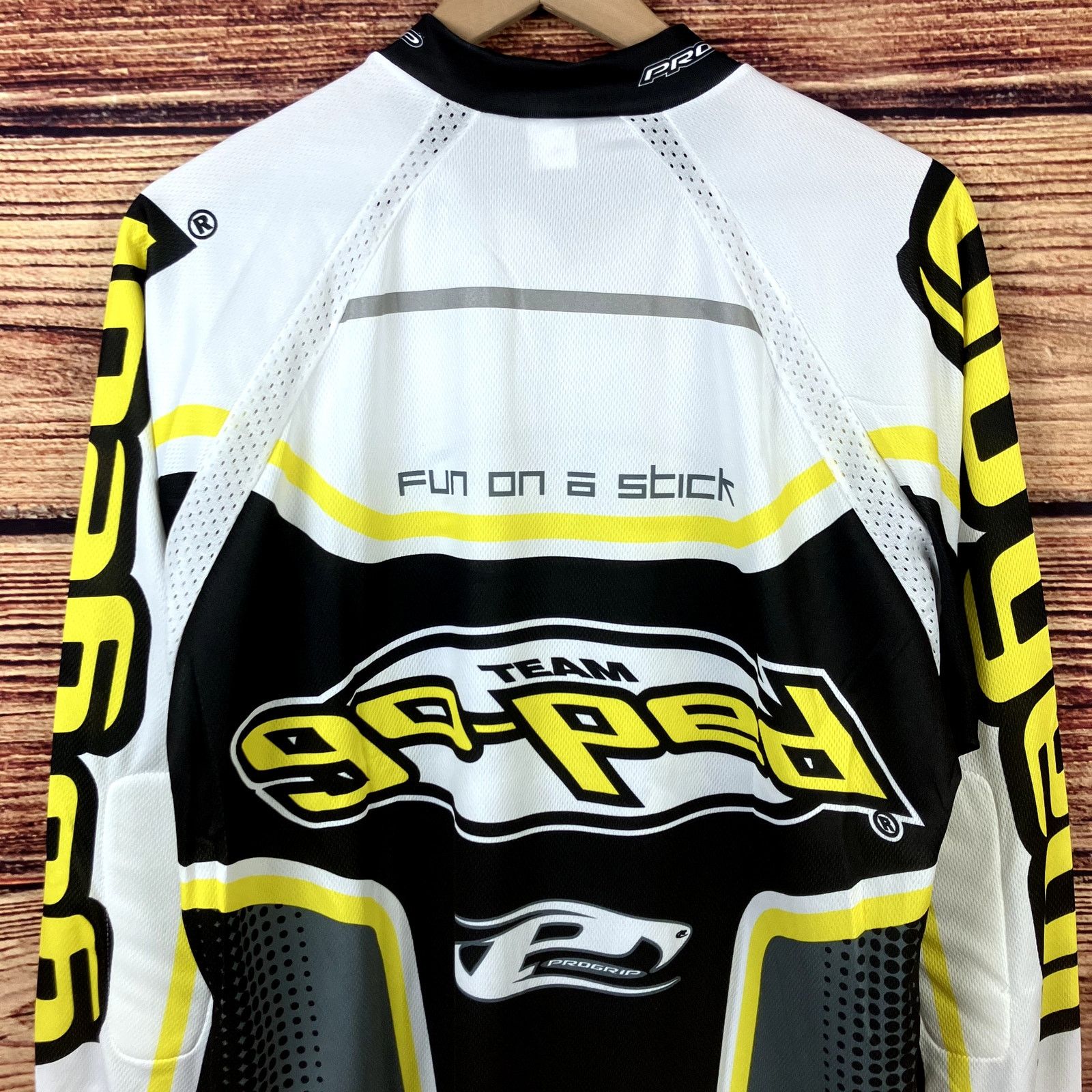 Vintage Vintage Y2k Team Go-Ped Motocross Long Sleeve Jersey Size US XL / EU 56 / 4 - 4 Thumbnail