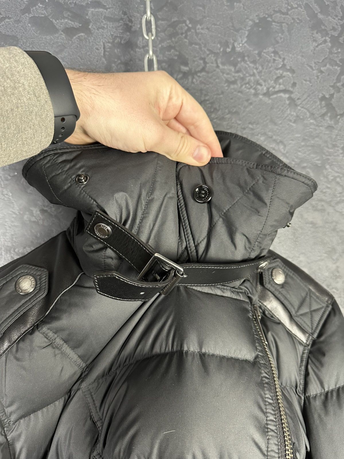Burberry Women's BURBERRY BRIT Black Lightweight Down Jacket Size M Size M / US 6-8 / IT 42-44 - 15 Thumbnail