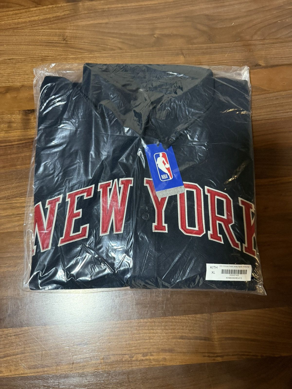 Kith Kith for New York Knicks Felted Apollo Shirt Nocturnal Sz XL Size US XL / EU 56 / 4 - 7 Thumbnail