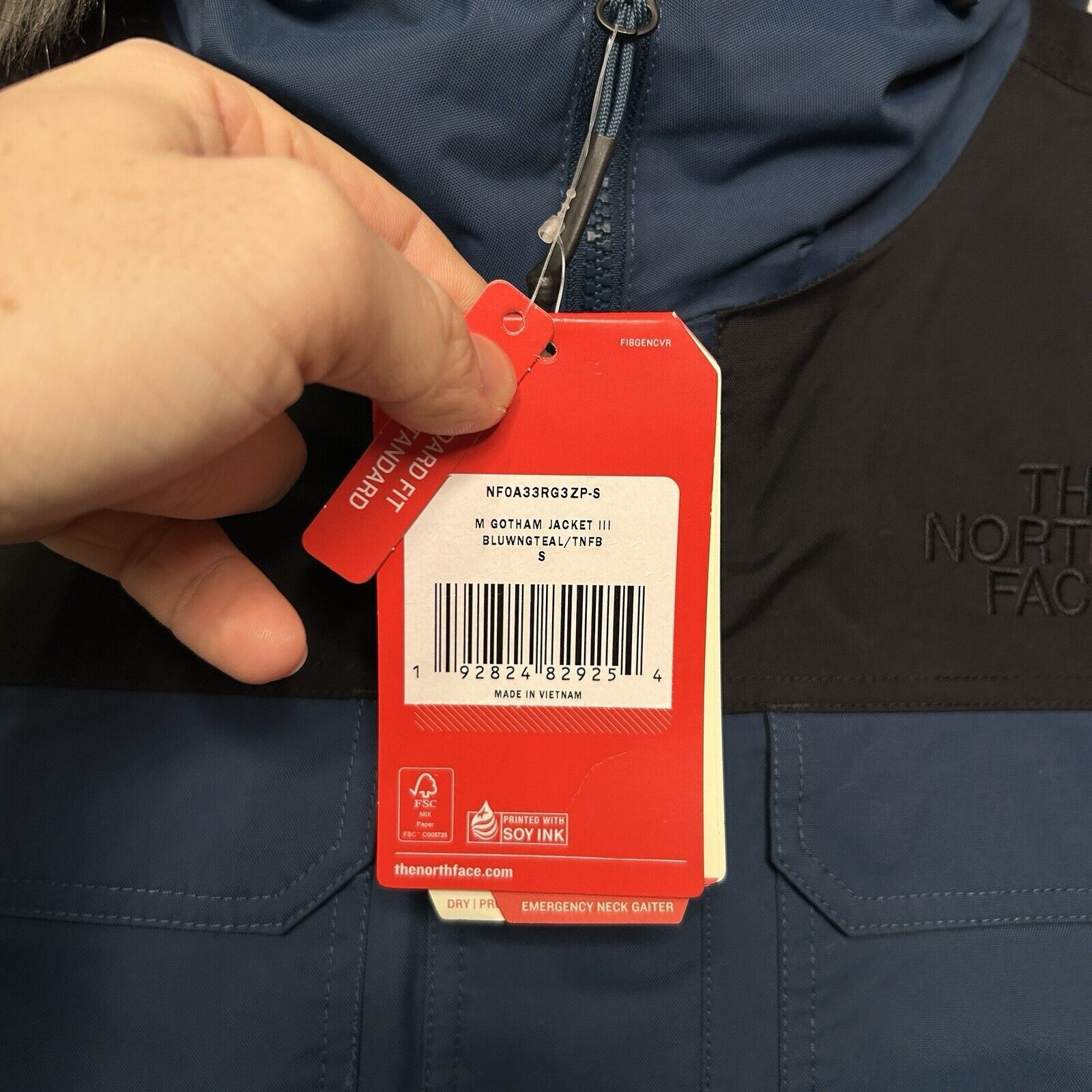The North Face The North Face Gotham Jacket 550 Down “Blue Wing Teal” Size US S / EU 44-46 / 1 - 4 Thumbnail