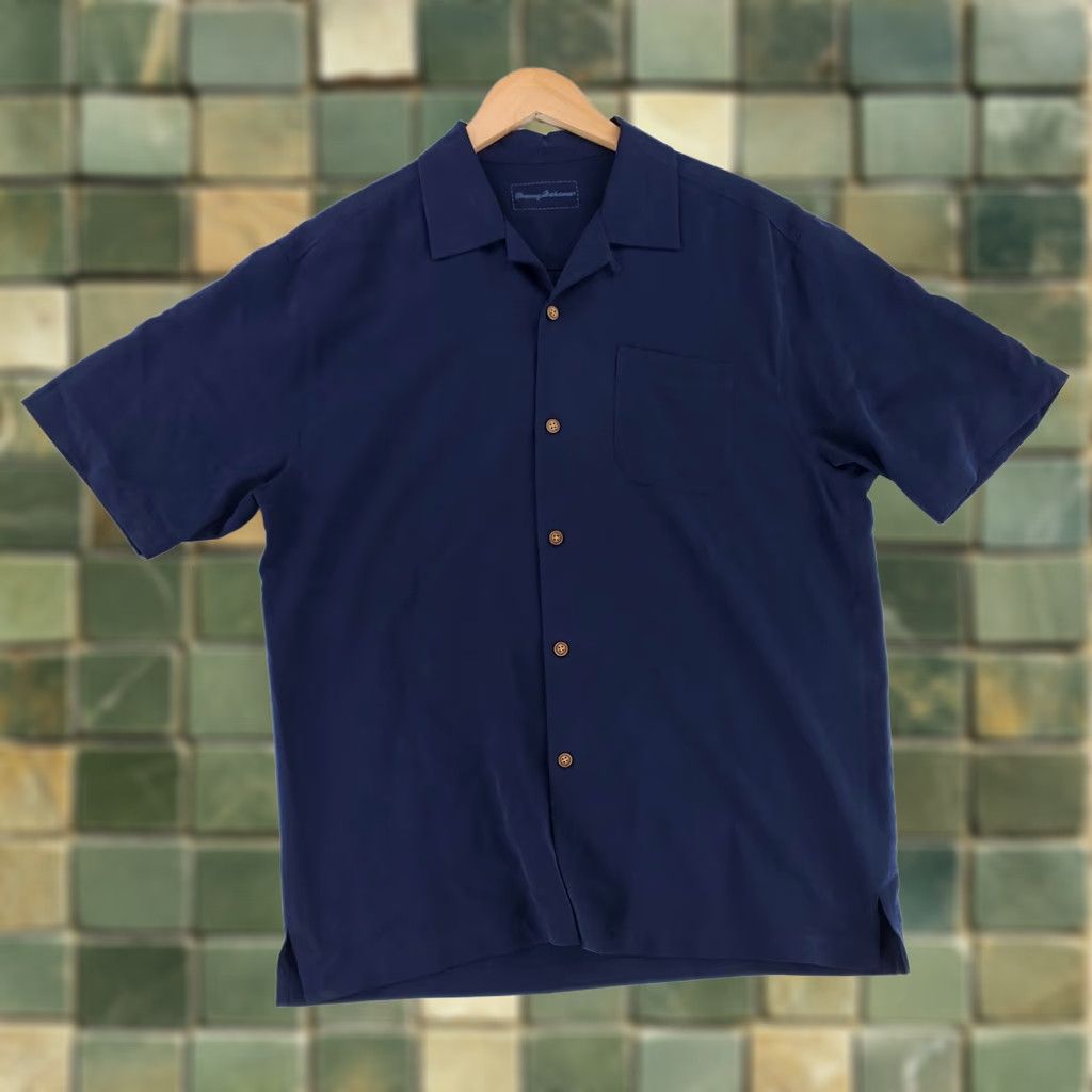 Tommy Bahama Tommy Bahama Button-Up Shirt Blue Hawaiian Short Sleeve M Mens Modern Comfort Button Up Shirt M Size US M / EU 48-50 / 2 - 1 Thumbnail