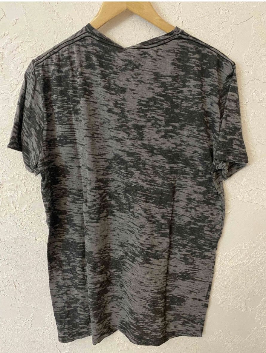 Tomas Maier Tomas Maier Men’s V-Neck Burnout Tee NWT Gray Camo— Italy Size US L / EU 52-54 / 3 - 2 Thumbnail