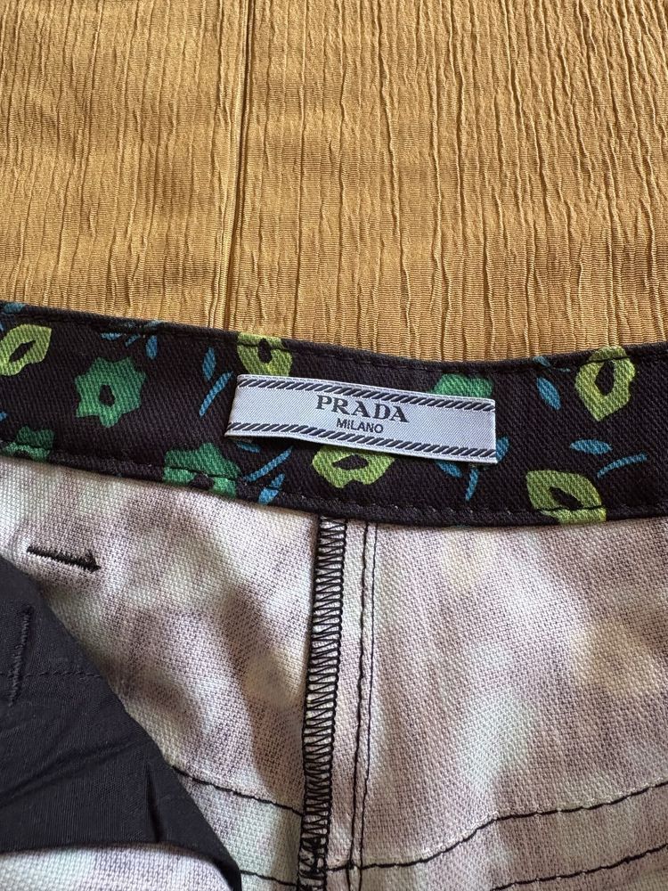 Prada Prada Floral Print Pants Size 27" / US 4 / IT 40 - 3 Thumbnail