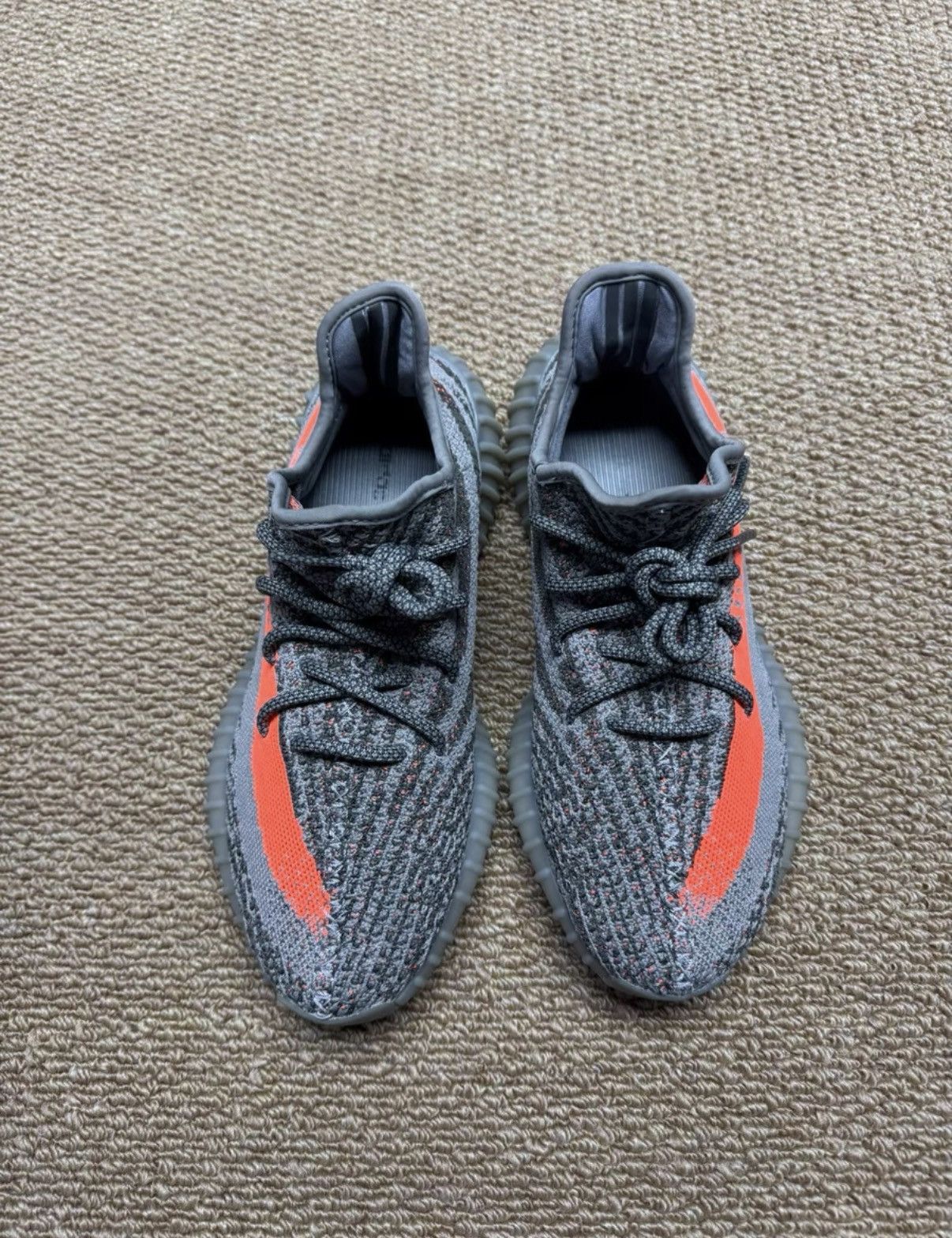 Adidas Adidas Yeezy 350 Grey Orange Static K37 Size US 8.5 / EU 41-42 - 8 Thumbnail