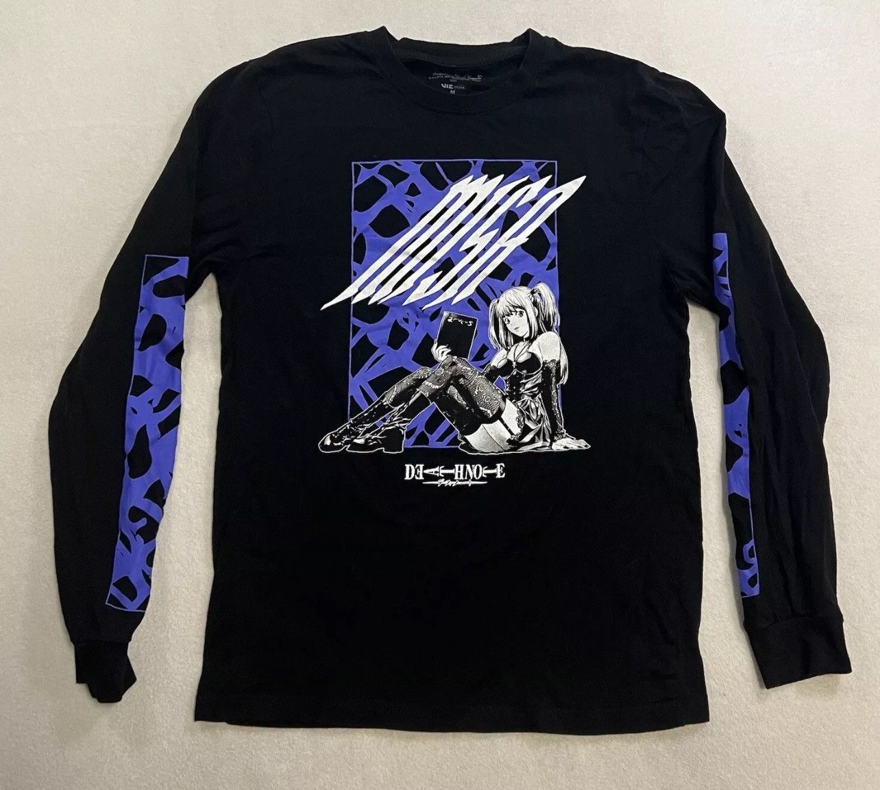 Vintage Death Note MISA Amane Long Sleeve T-Shirt Size Medium Size US M / EU 48-50 / 2 - 1 Thumbnail