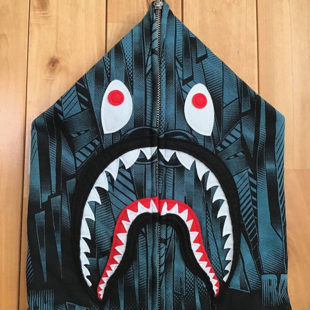 Bape BAPE SPEED RACER SHARK FULL ZIP HOODIE a bathing ape Size US XL / EU 56 / 4 - 3 Thumbnail