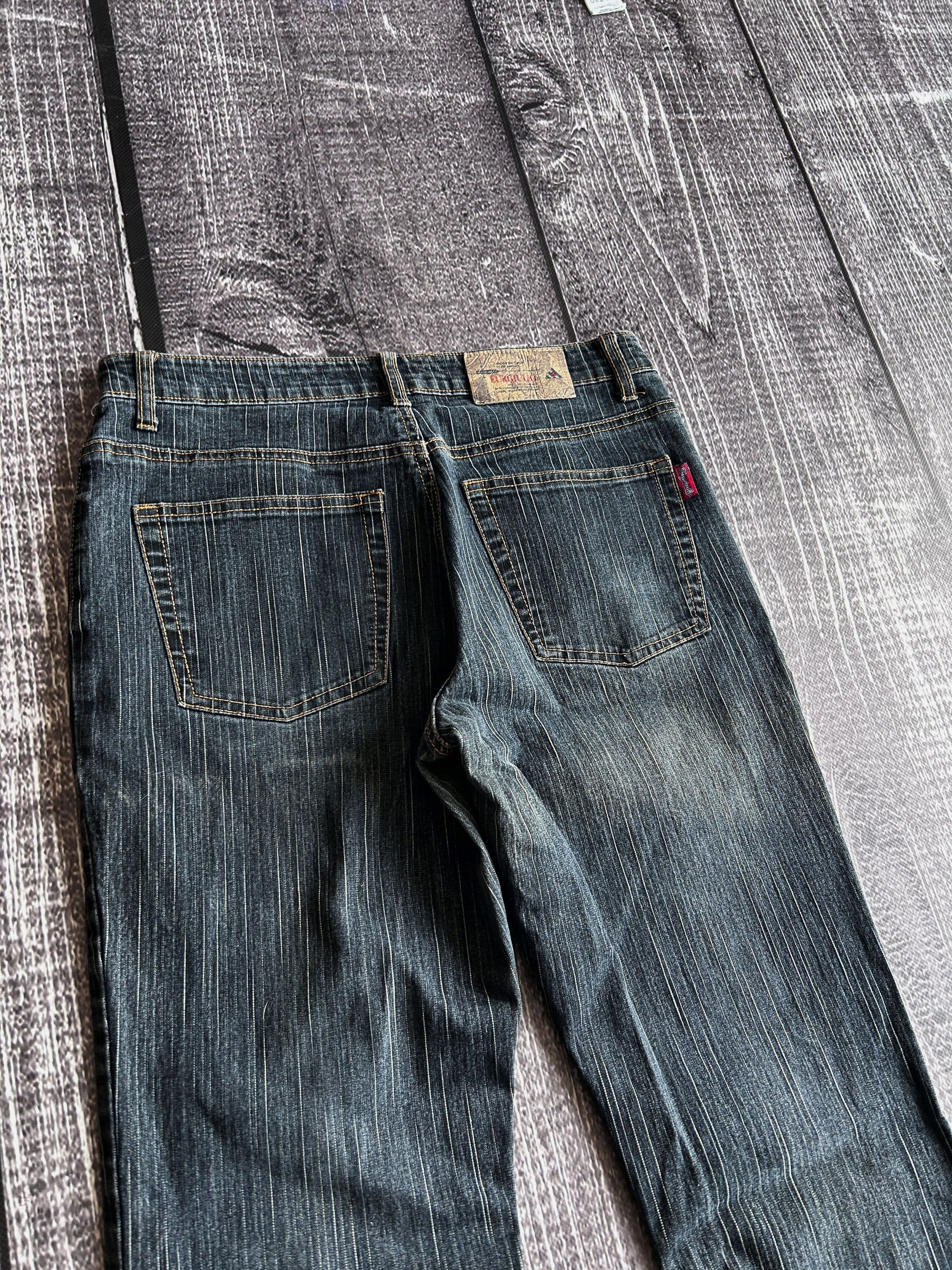 Designer FLARED💥 JUNYA WATANABE BALENCIAGA STYLE DISTRESSED JEANS Size US 30 / EU 46 - 7 Thumbnail