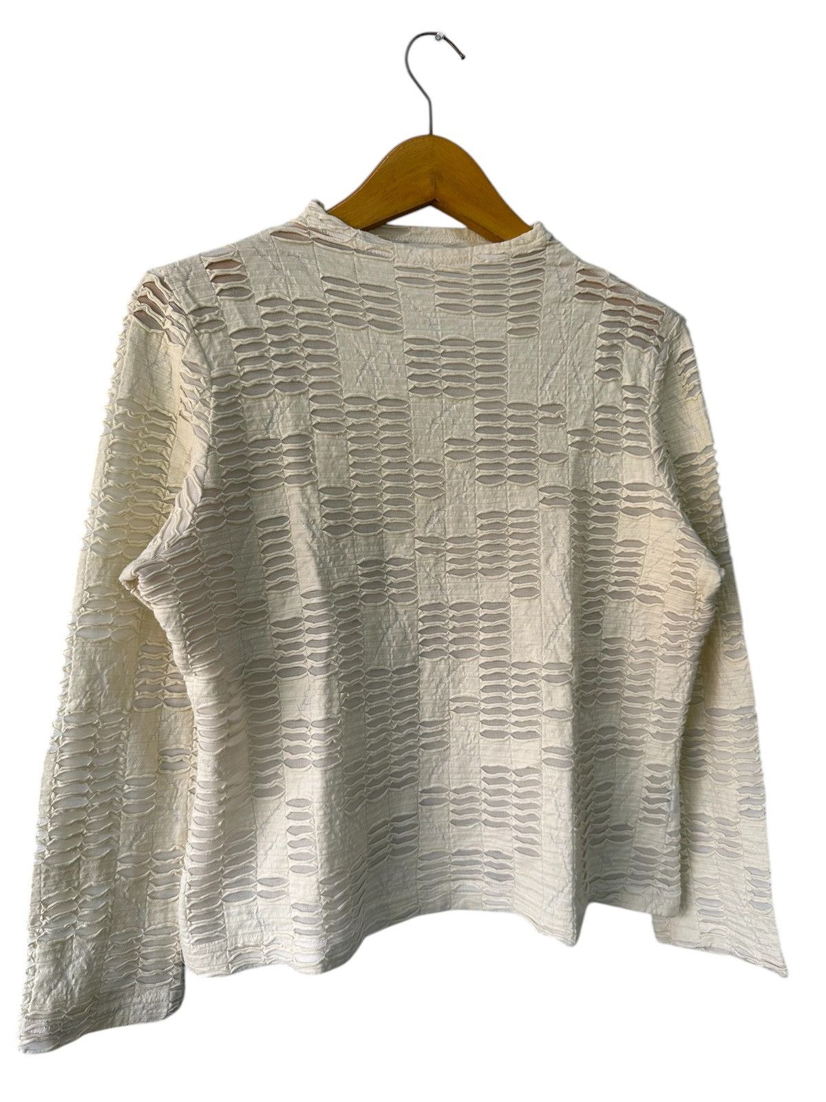 Issey Miyake Undefined Distressed Pleated Issey Yohji style Long sleeve Size M / US 6-8 / IT 42-44 - 2 Thumbnail