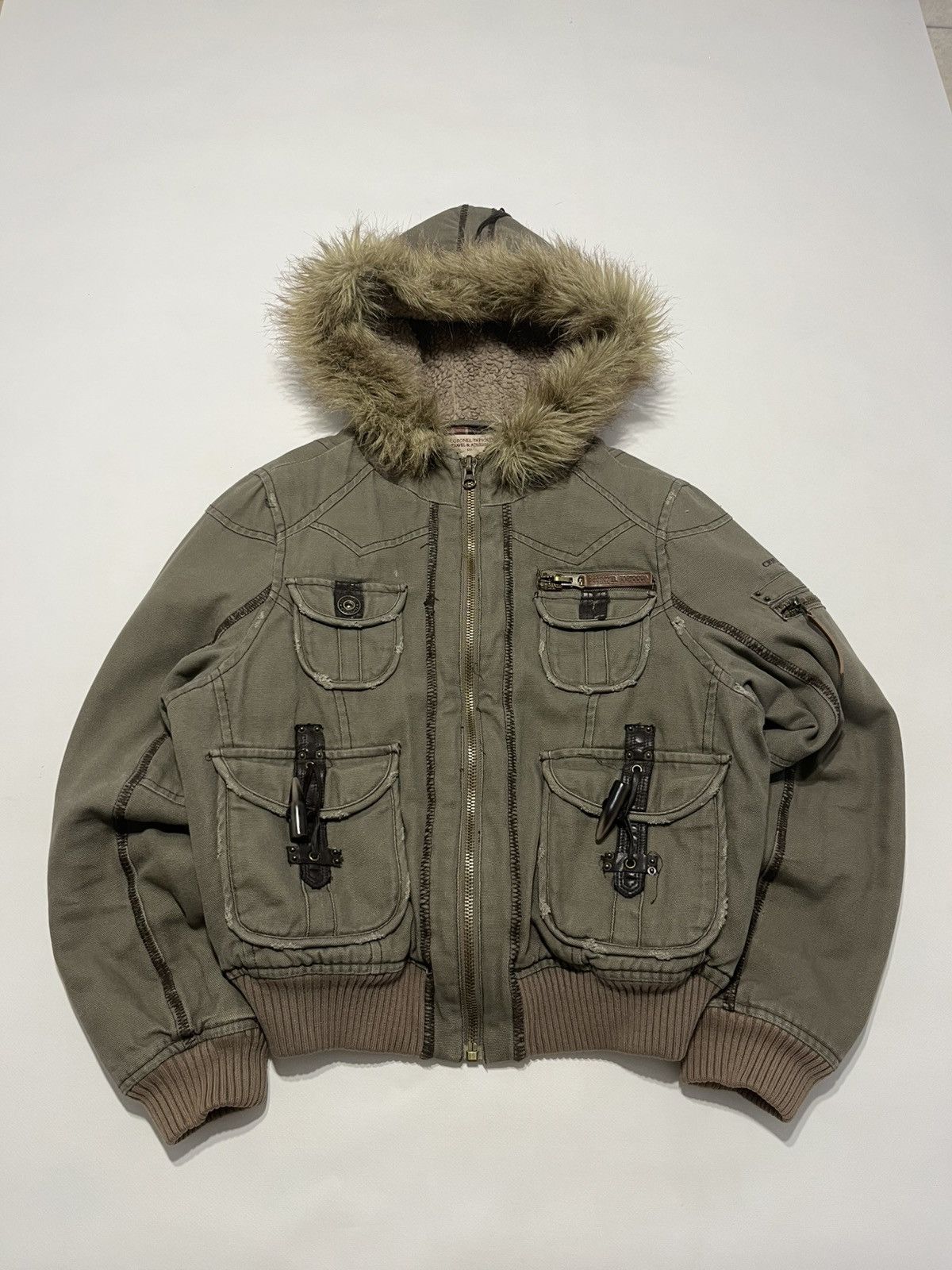 14th Addiction Y2K Vintage Hysteric Glamour LGB Military I6W9 Alaska Jacket Size US S / EU 44-46 / 1 - 1 Thumbnail