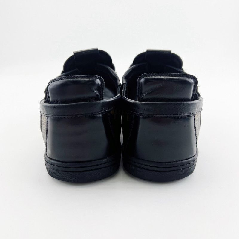 Louis Vuitton Louis Vuitton Casual Fashion Sneakers in Black Brown - Size US 8.5 / EU 41-42 - 3 Thumbnail