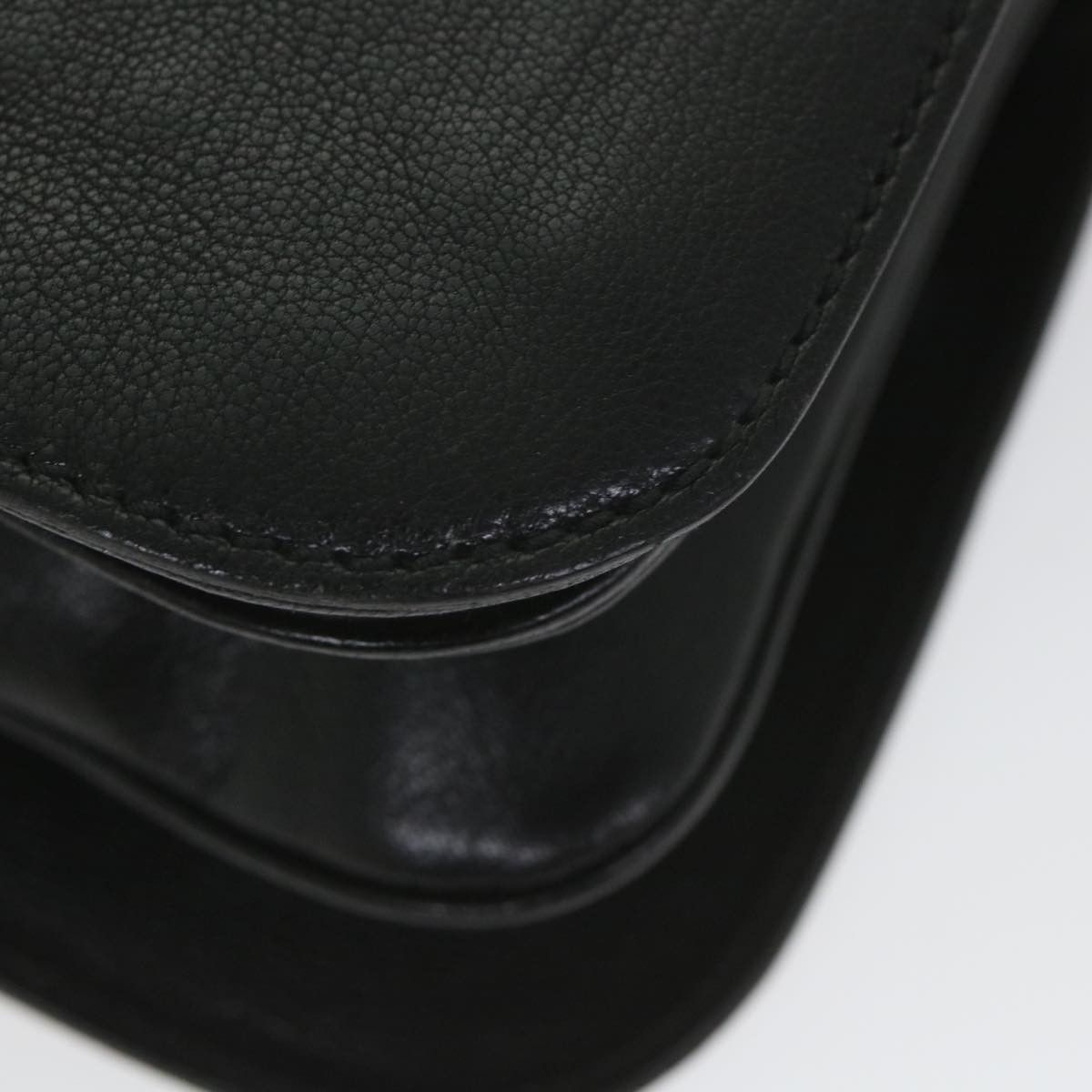 Gucci GUCCI Interlocking Shoulder Bag Leather Black Size ONE SIZE - 16 Thumbnail