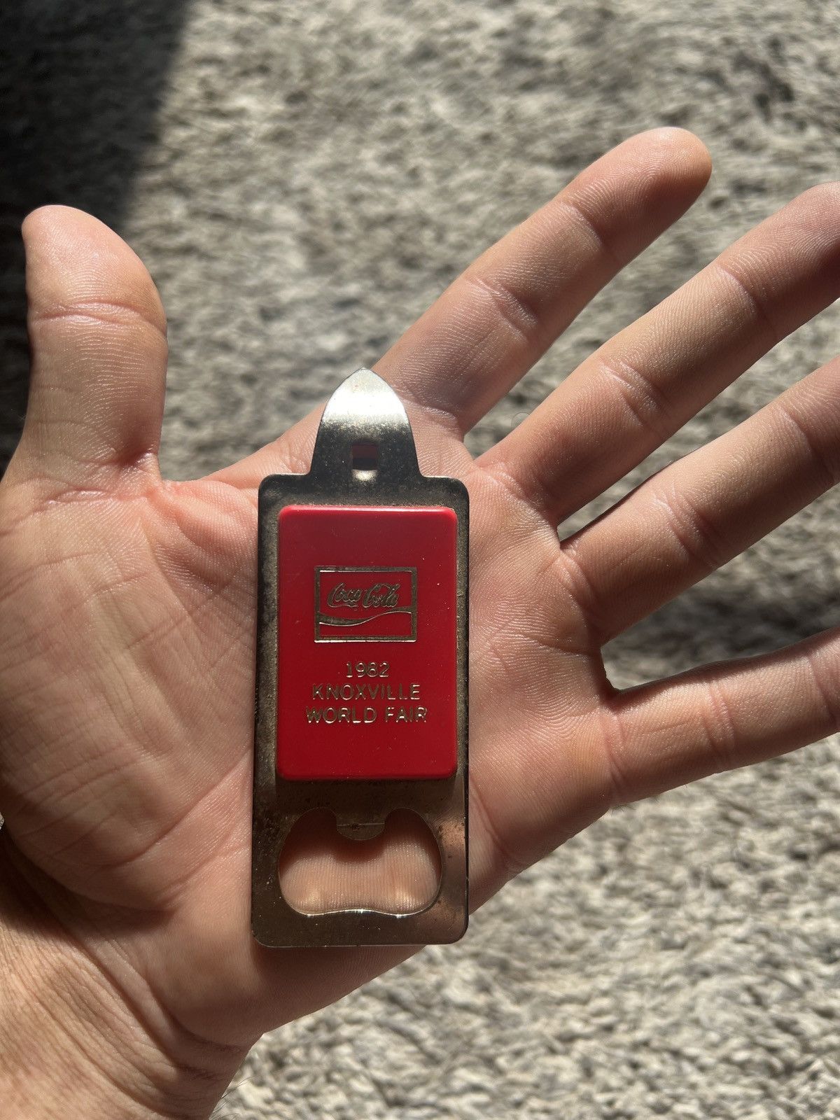 Coca Cola Coca Cola 1982 Knoxville World Fair Bottle Opener Size ONE SIZE - 1 Thumbnail