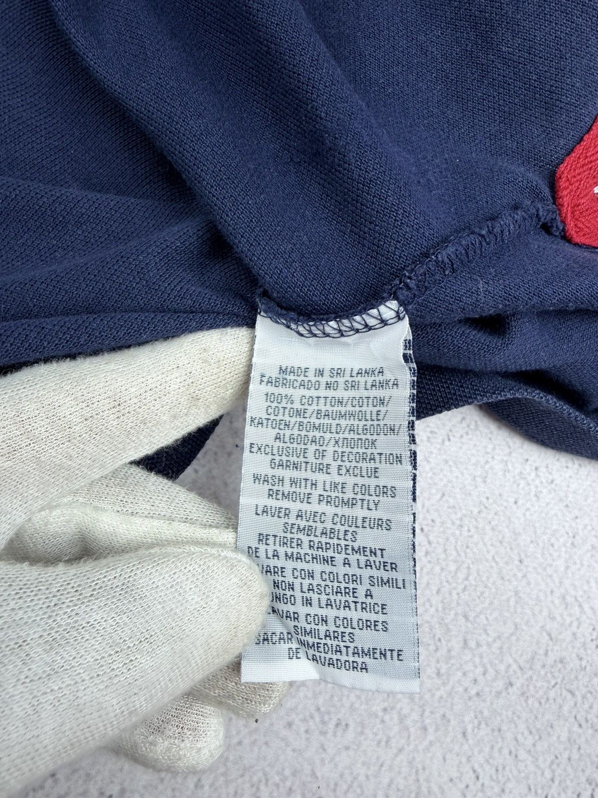 Polo Ralph Lauren Polo Ralph Lauren Big Pony Polo Shirt Navy Men's L Custom Size US L / EU 52-54 / 3 - 8 Thumbnail
