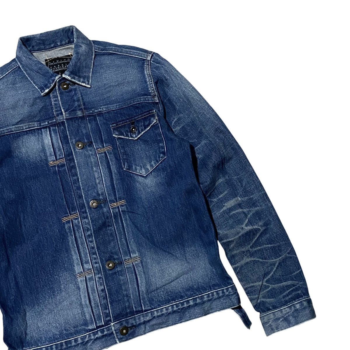 Japanese Brand 🔥SALE🔥 Kuro japan type 1 denim jacket Size US M / EU 48-50 / 2 - 3 Thumbnail