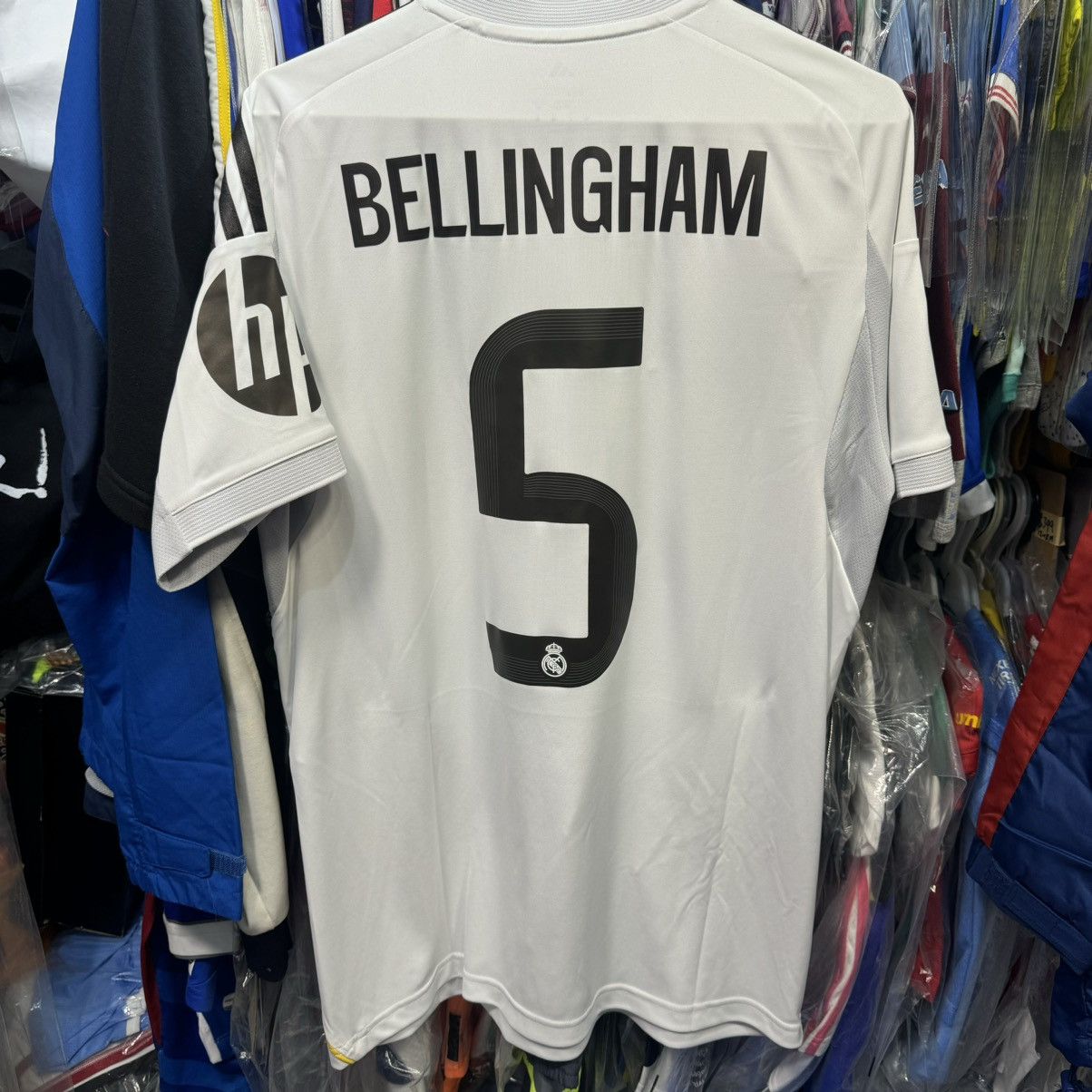 Adidas Real Madrid 25/26 home shirt #5 Bellingham Size US M / EU 48-50 / 2 - 2 Thumbnail