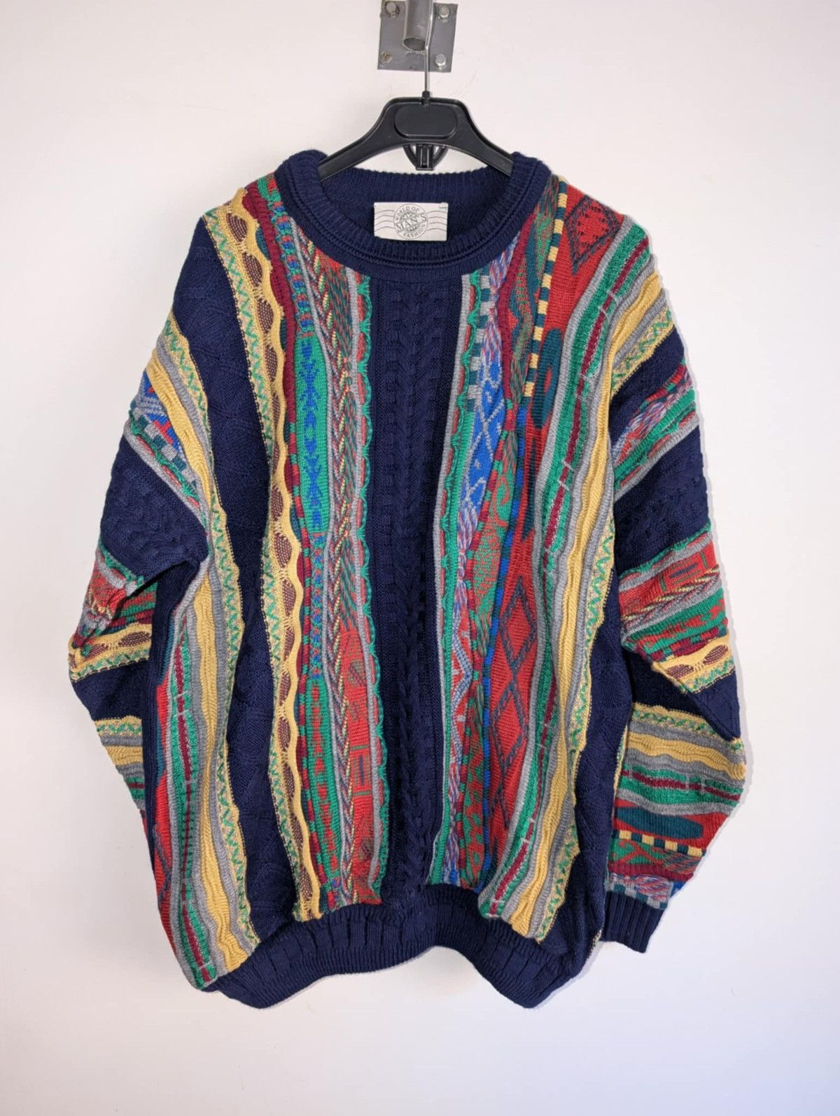 Other Multicolor coogi-style swater Size US L / EU 52-54 / 3 - 1 Thumbnail